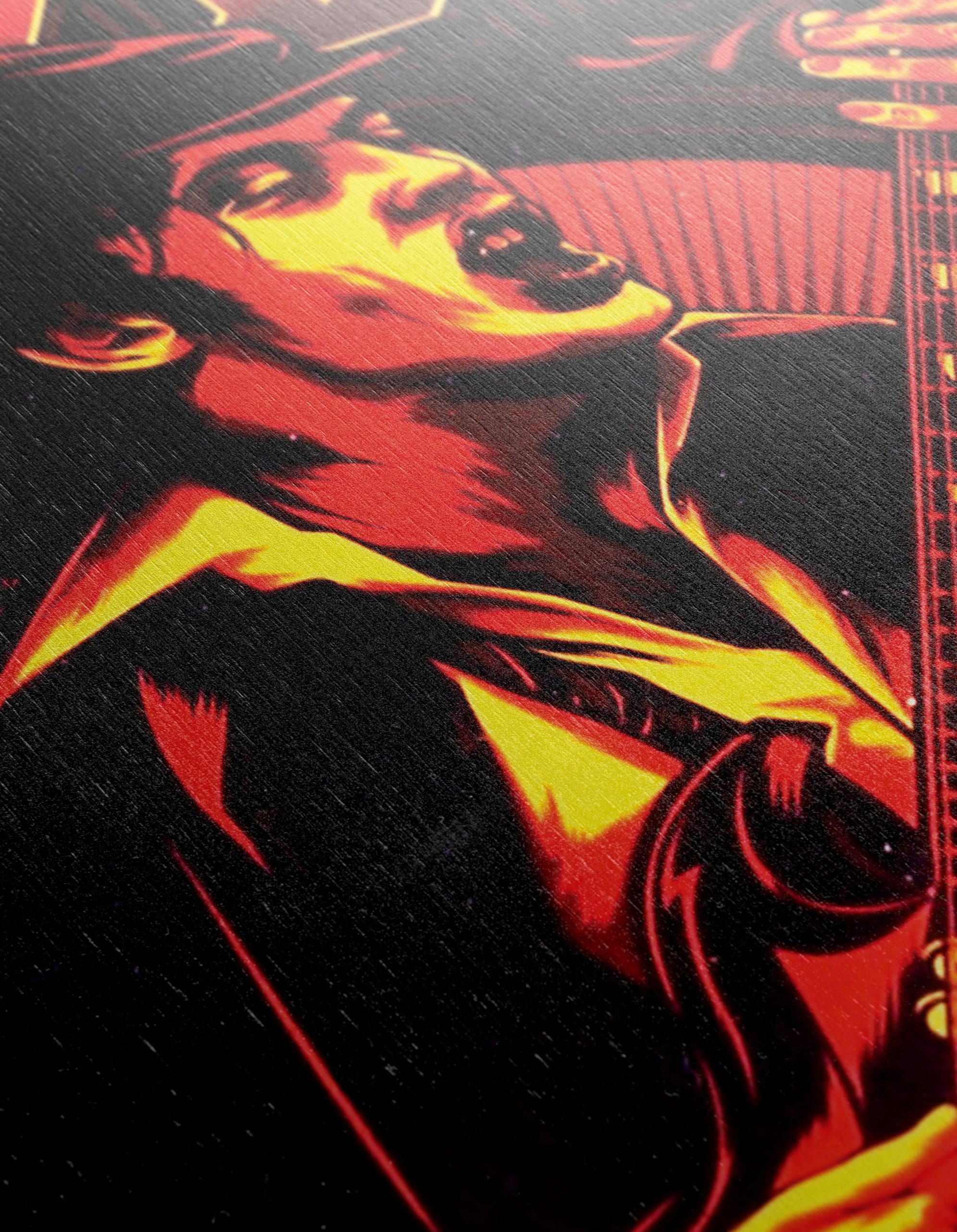 AC/DC Iconic Rock Band Art - Image 12