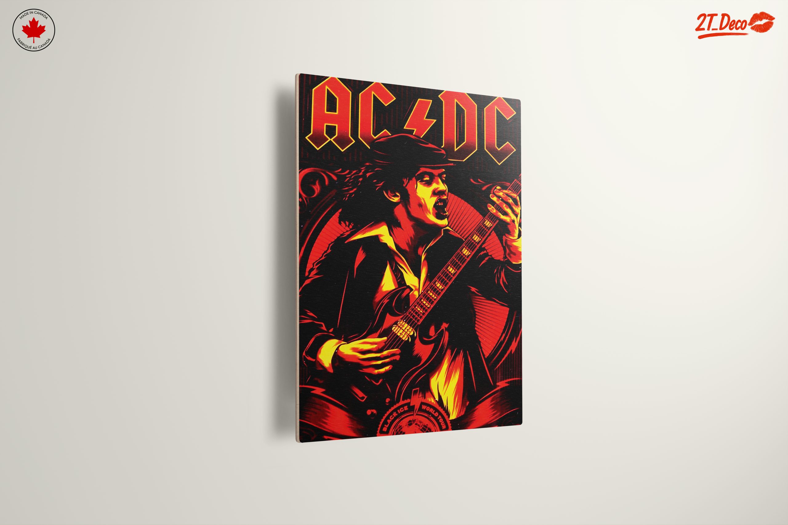 AC/DC Iconic Rock Band Art - Image 13