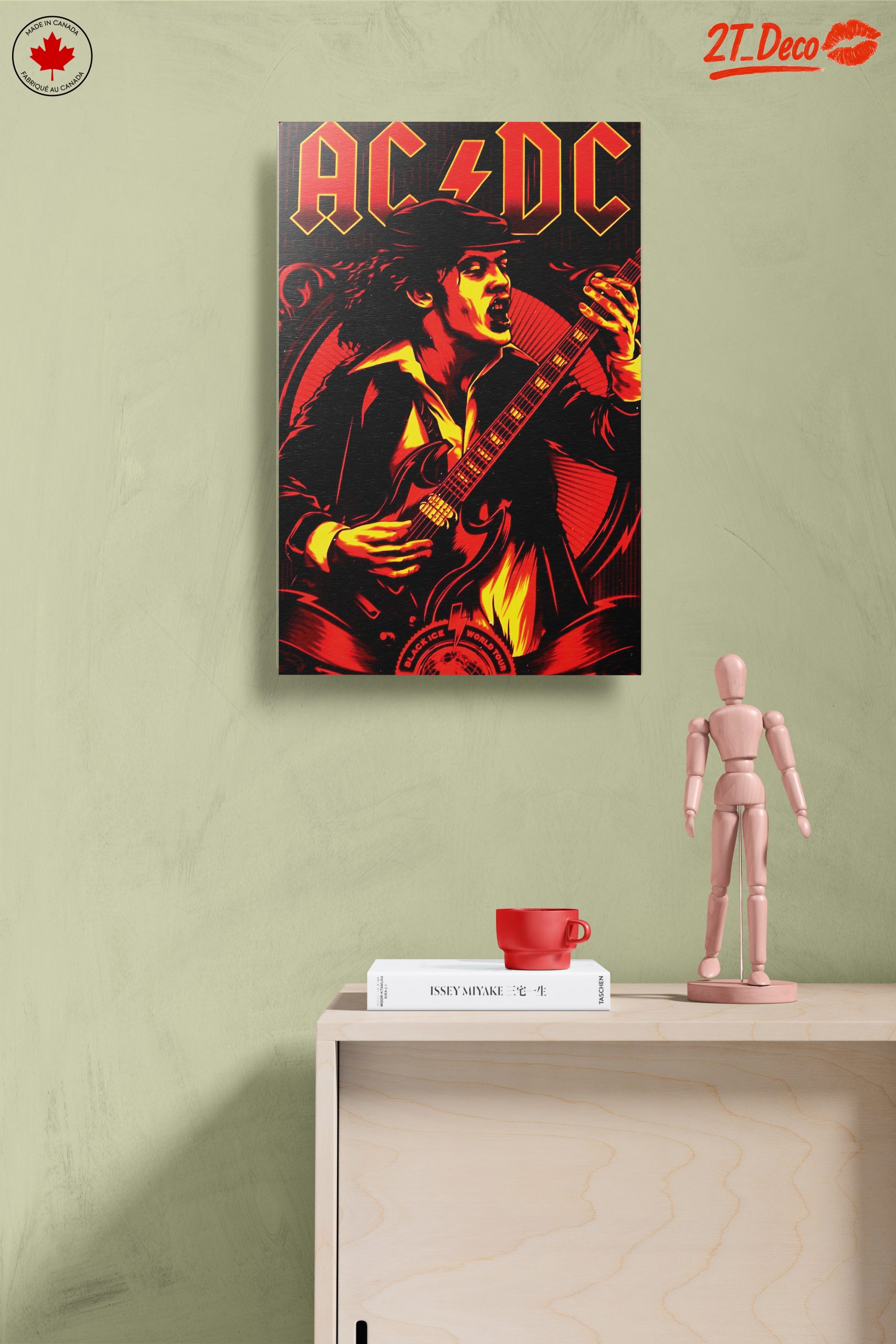 AC/DC Iconic Rock Band Art - Image 14