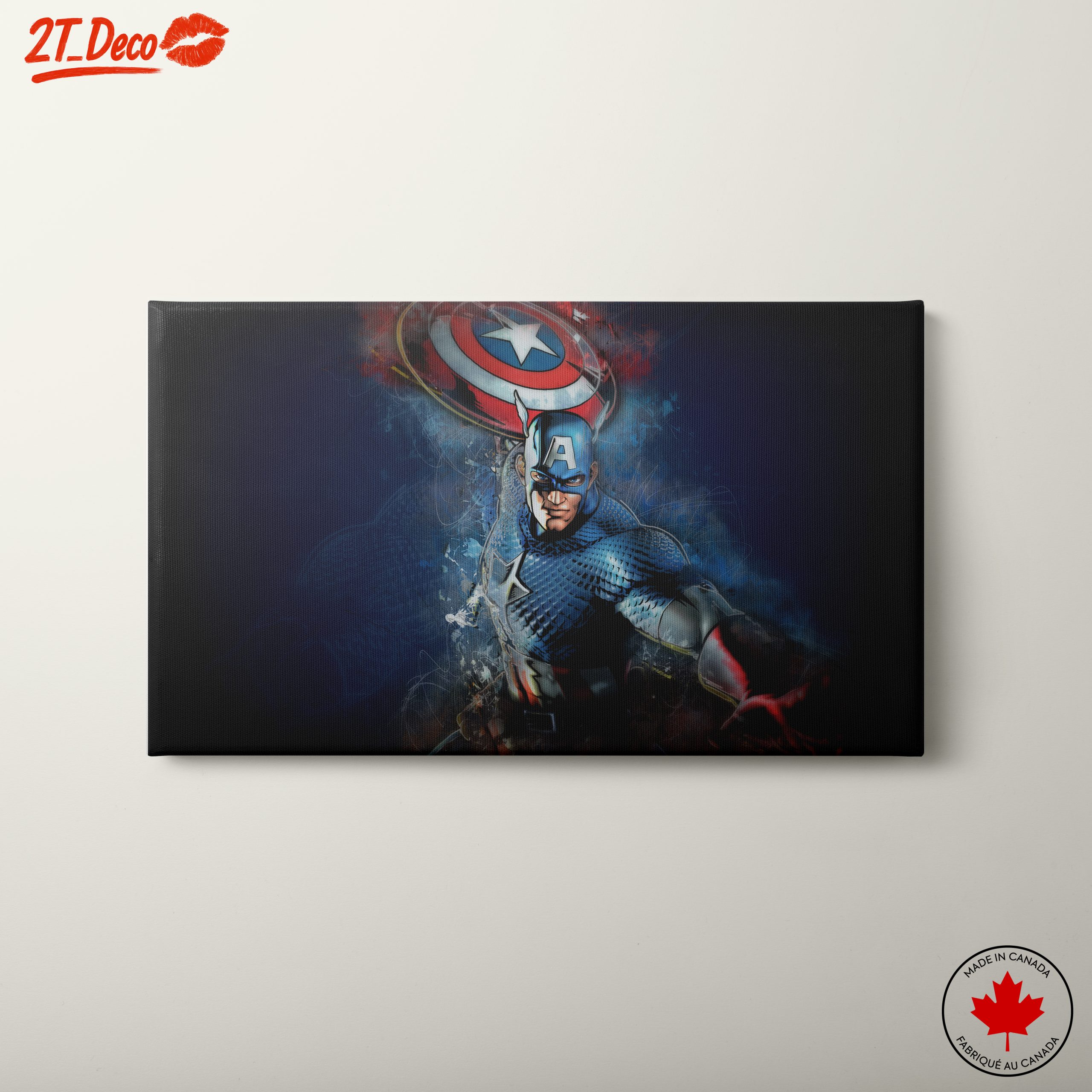 Captain America Comic Art