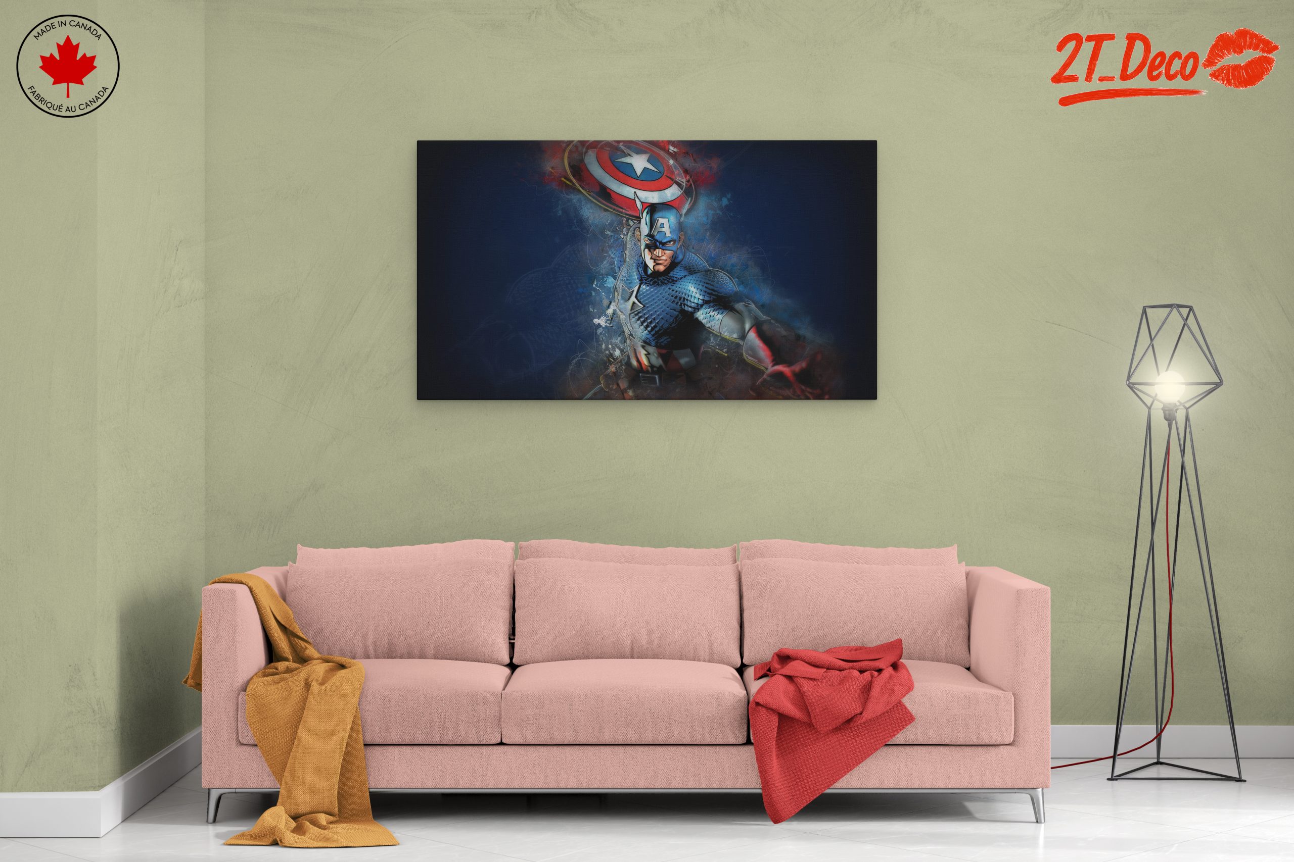 Captain America Comic Art - Image 2