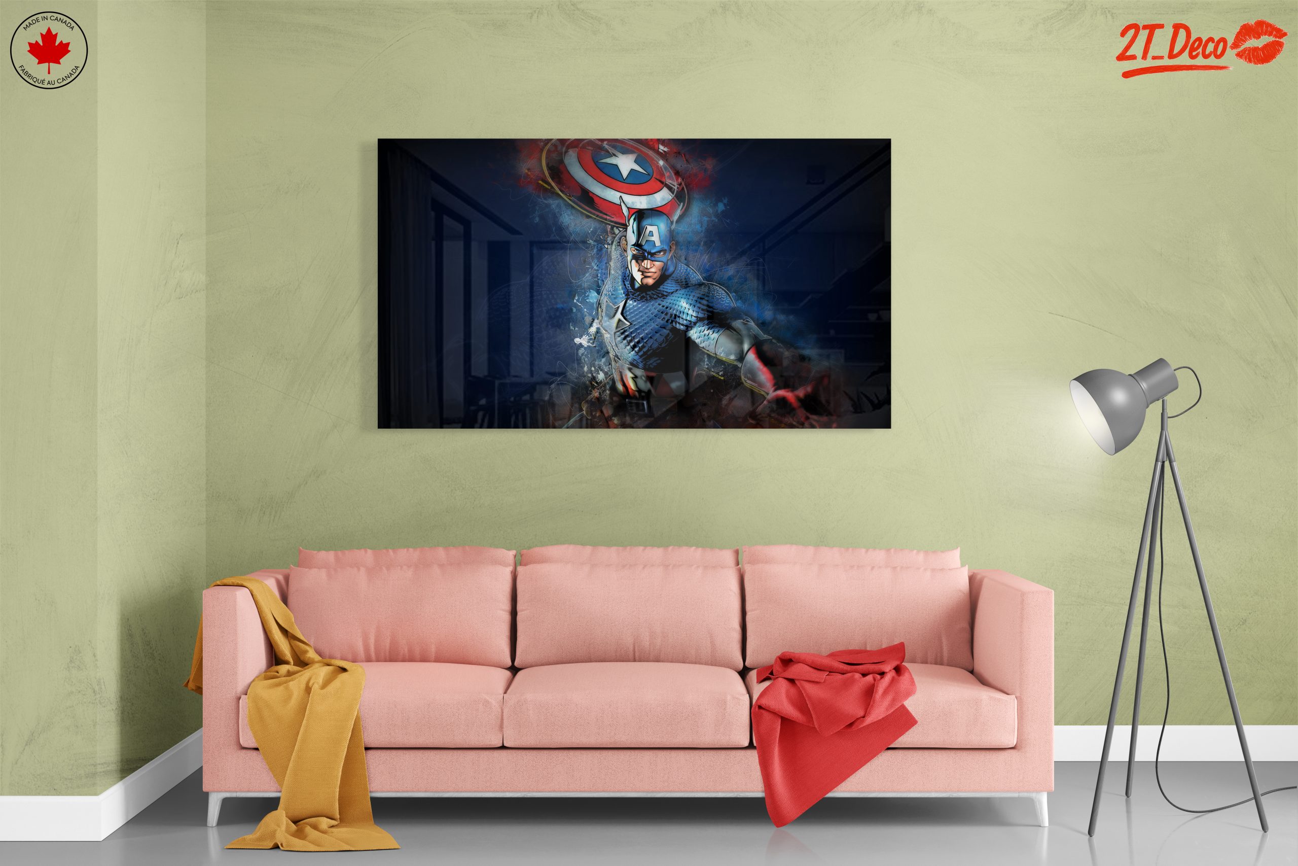 Captain America Comic Art - Image 7