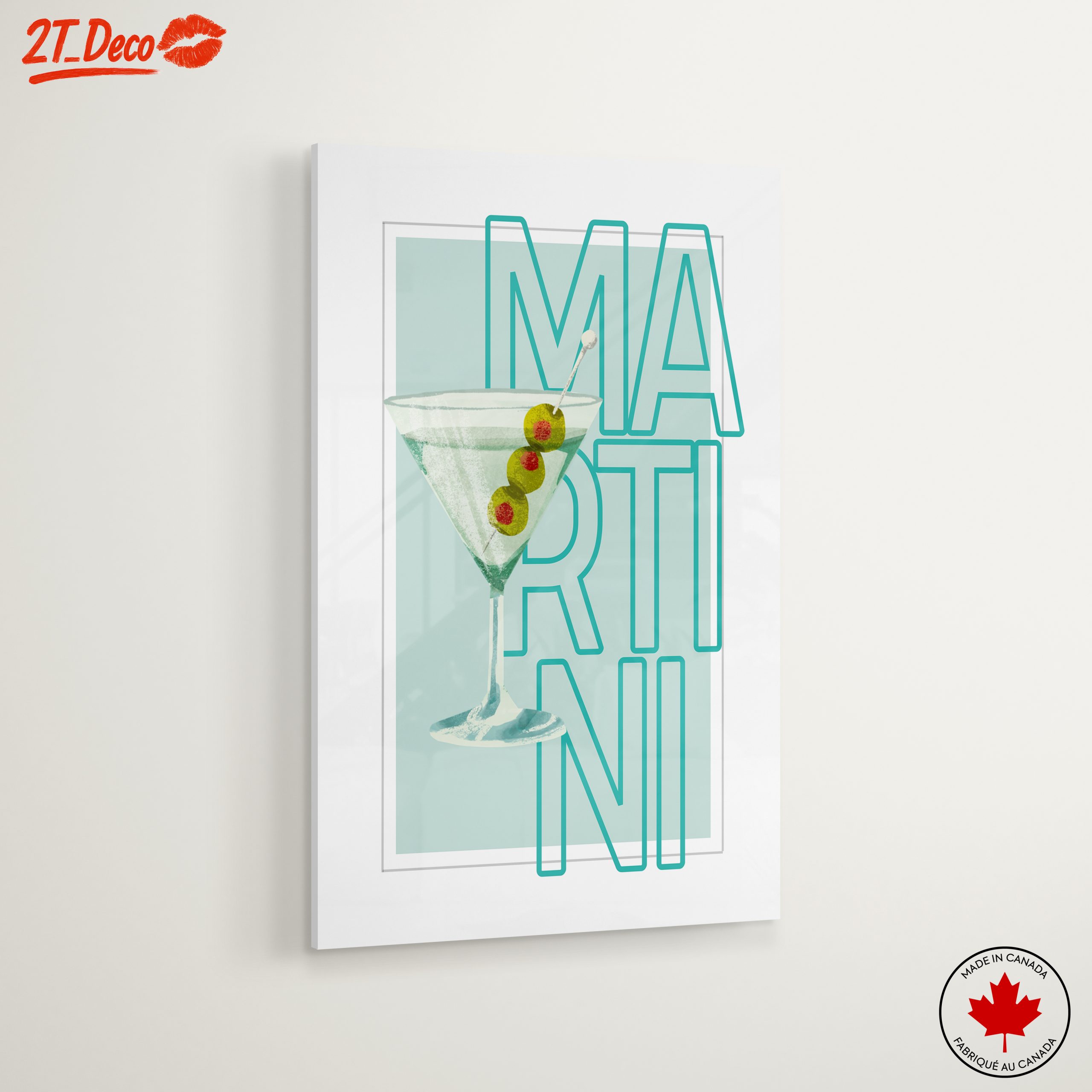 Elegant Martini Cocktail Art - Image 6
