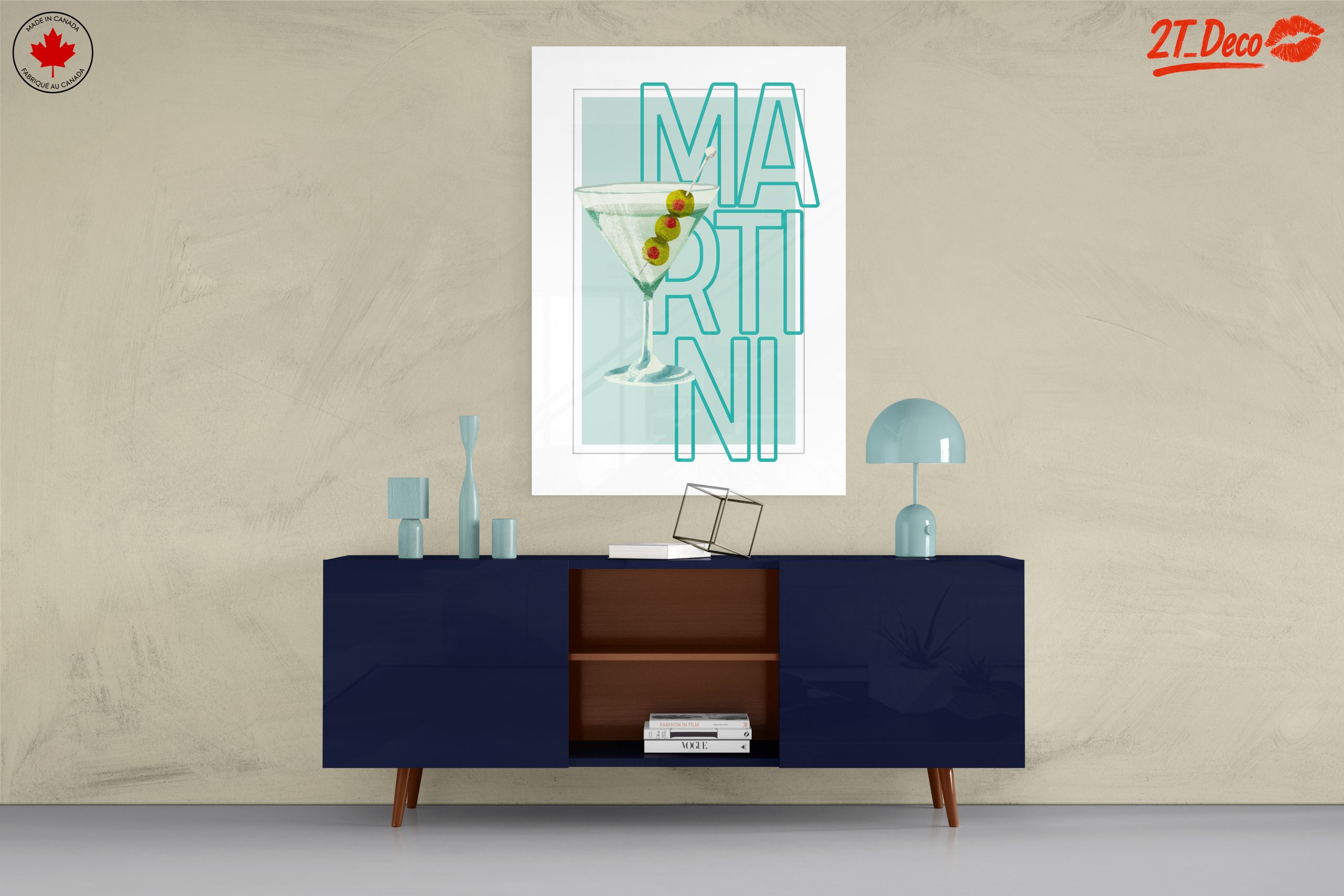 Elegant Martini Cocktail Art - Image 8