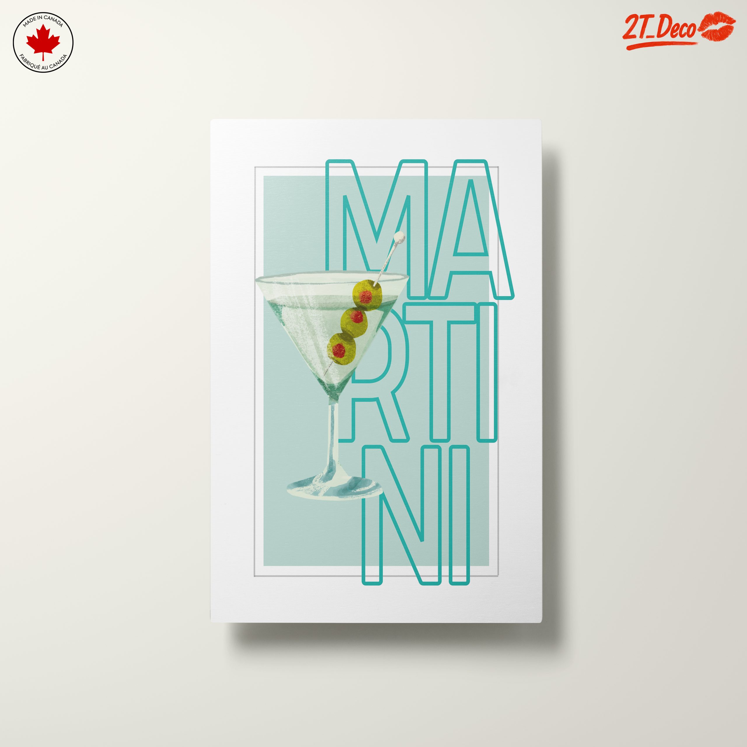 Elegant Martini Cocktail Art - Image 10