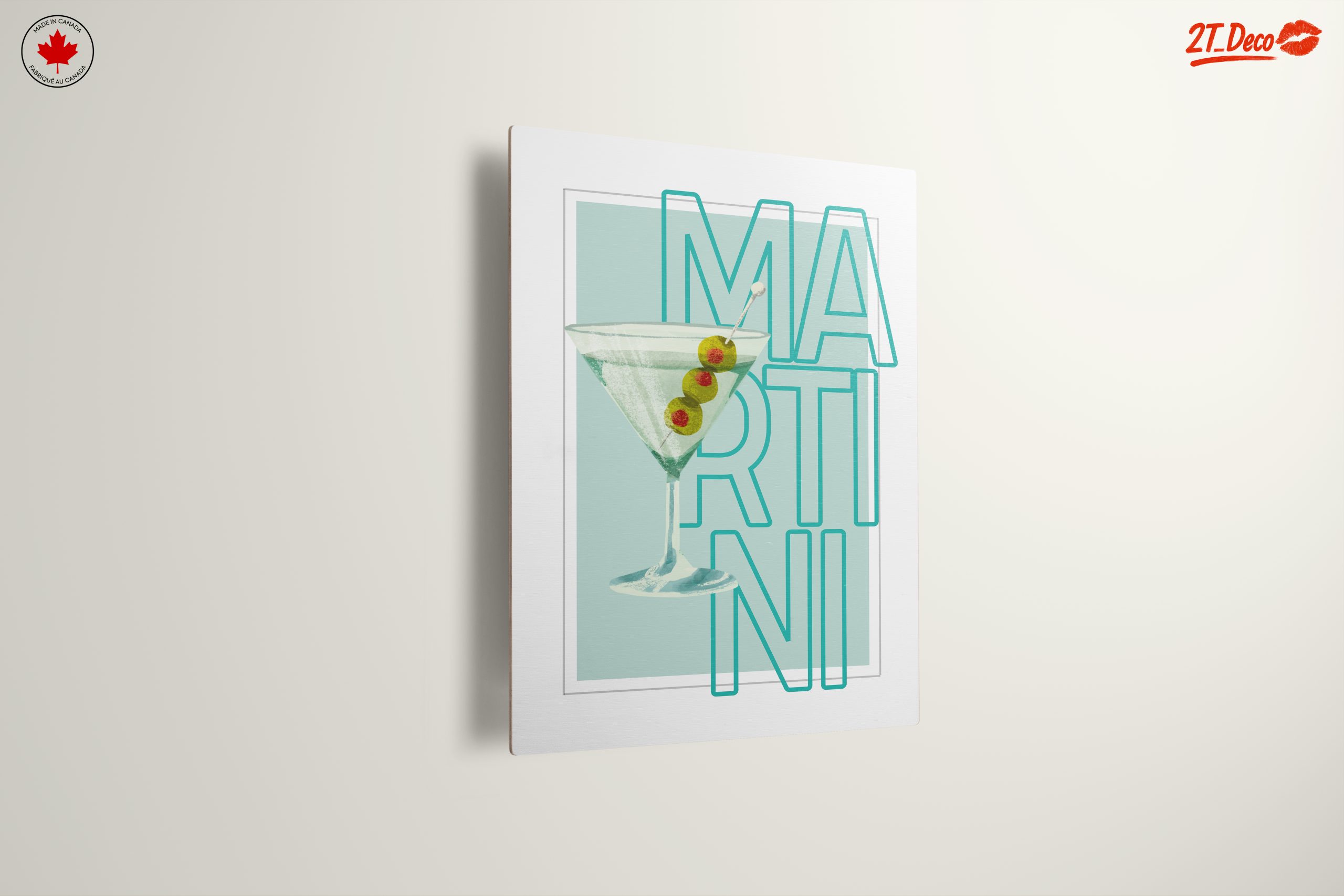 Elegant Martini Cocktail Art - Image 13