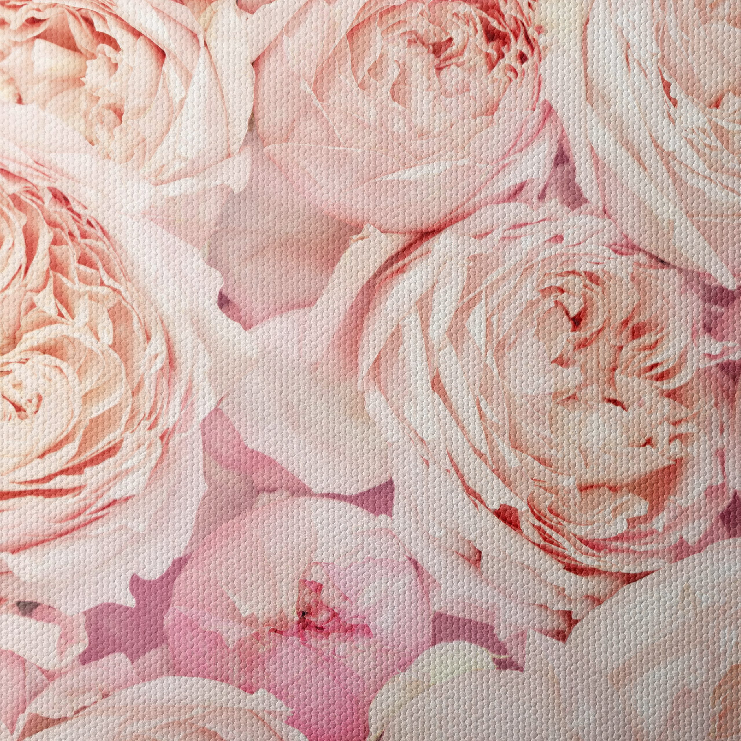 Beautiful Pink Roses Close-Up Art - Image 4