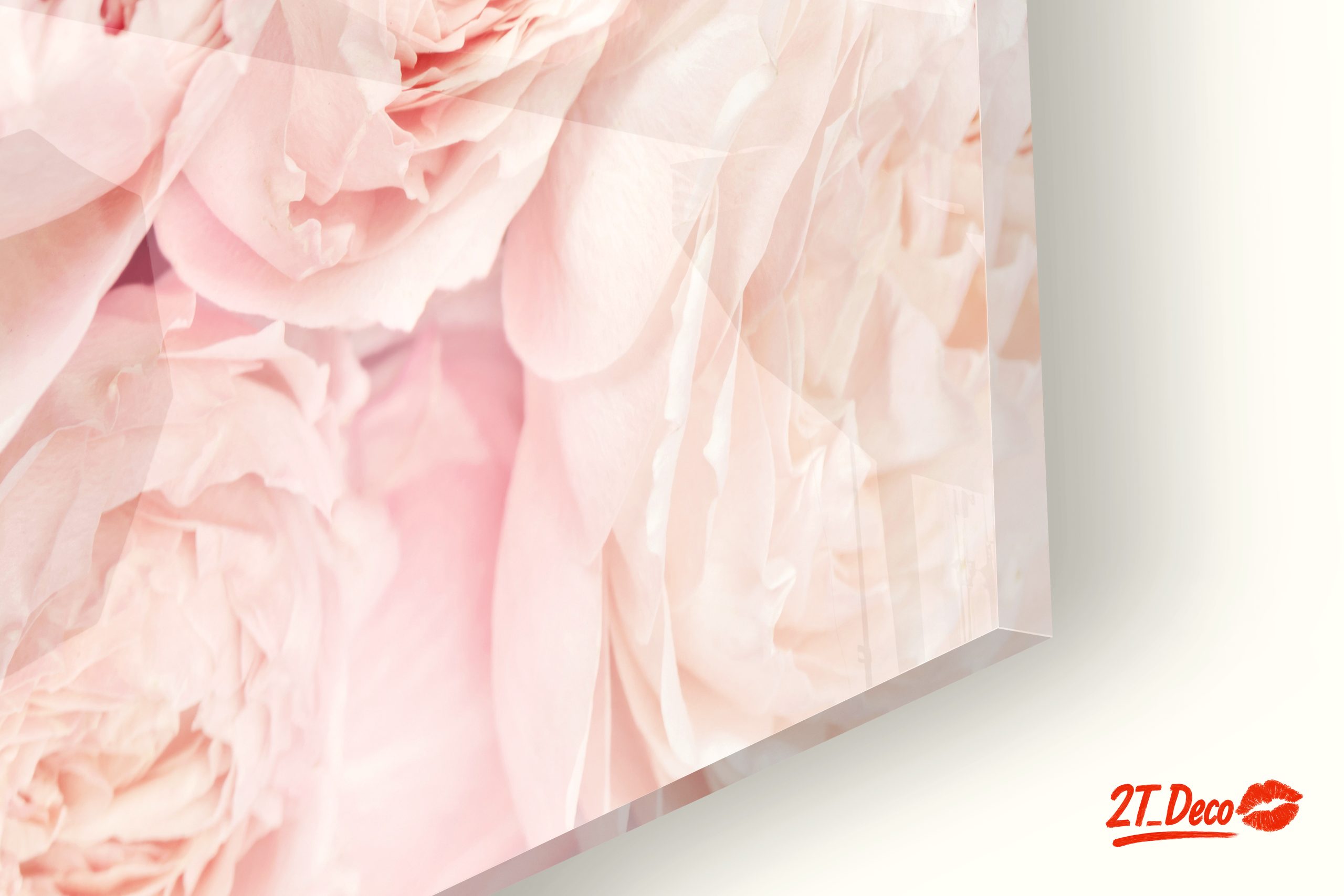 Beautiful Pink Roses Close-Up Art - Image 9