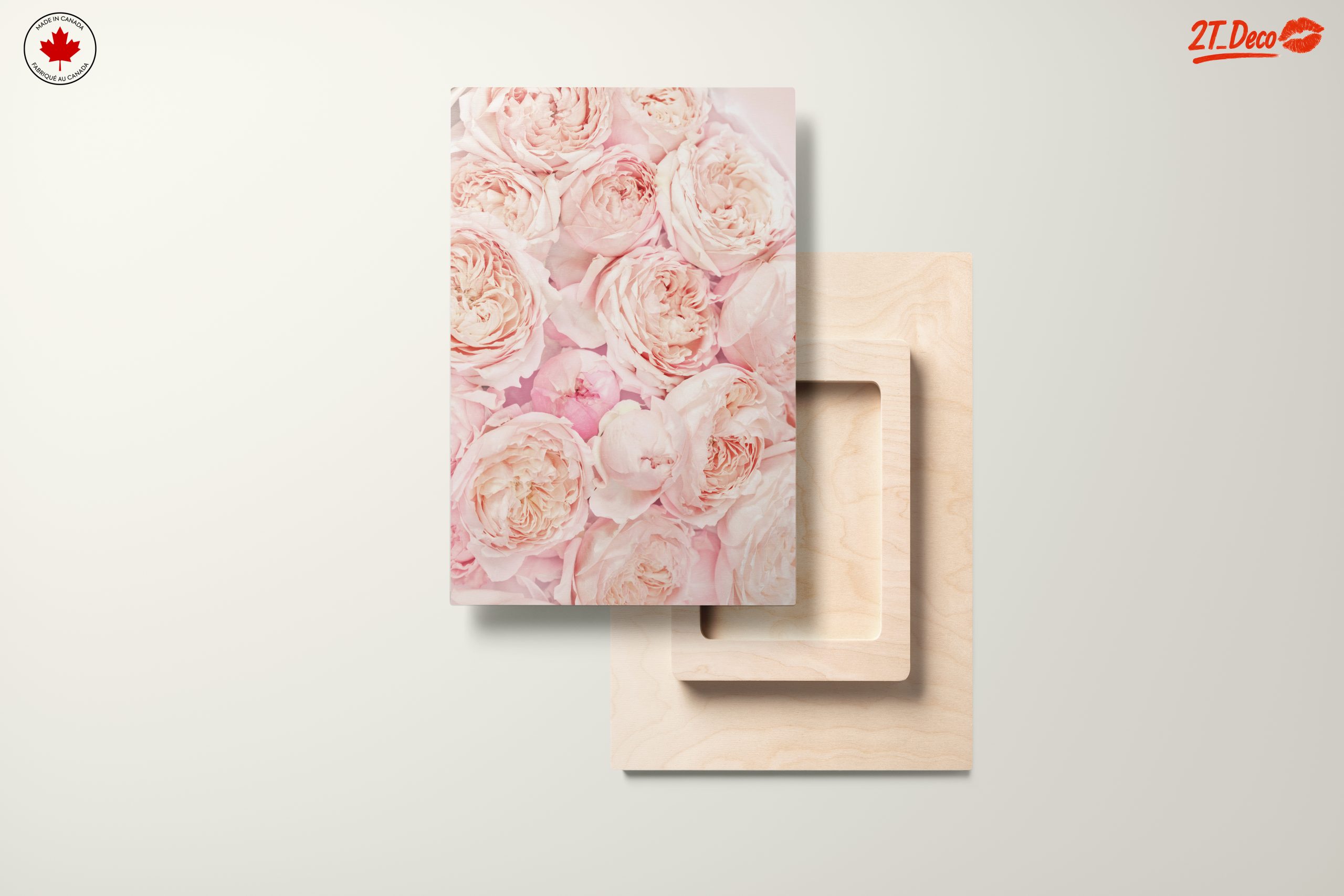 Beautiful Pink Roses Close-Up Art - Image 11