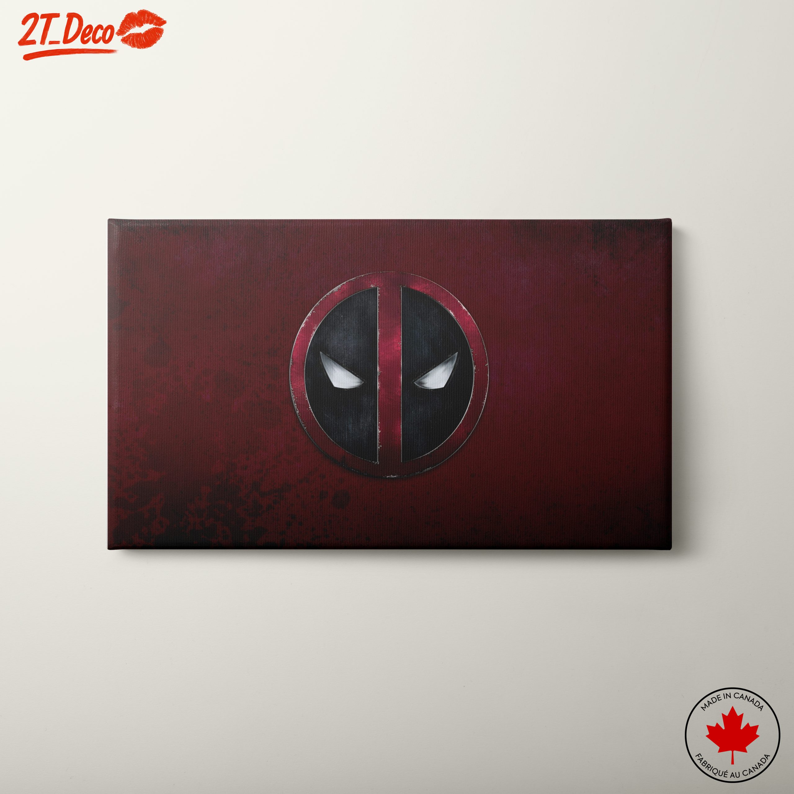 Deadpool Iconic Logo Art