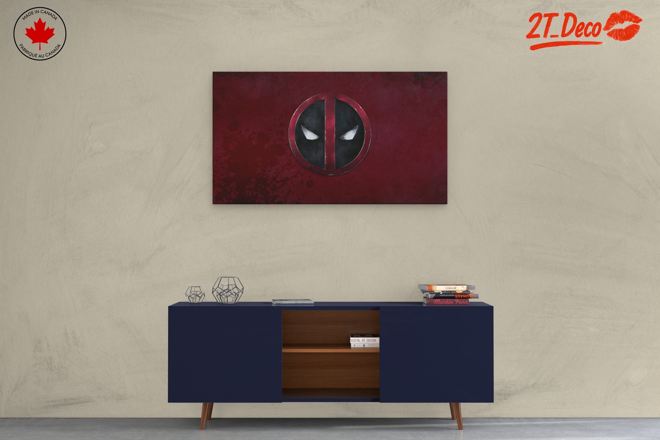 Deadpool Iconic Logo Art - Image 3