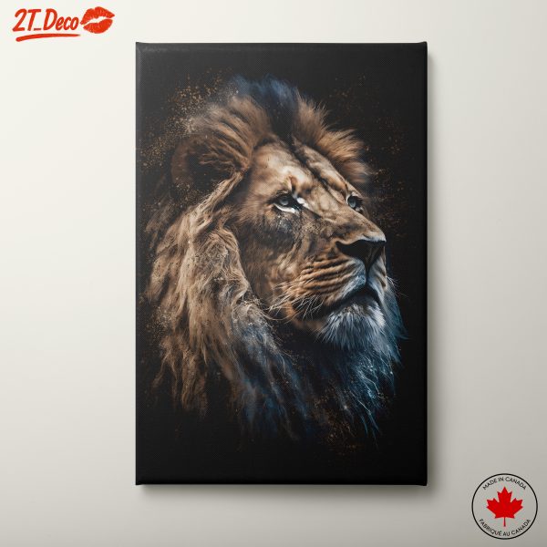 Majestic Lion Portrait Wall Art 11