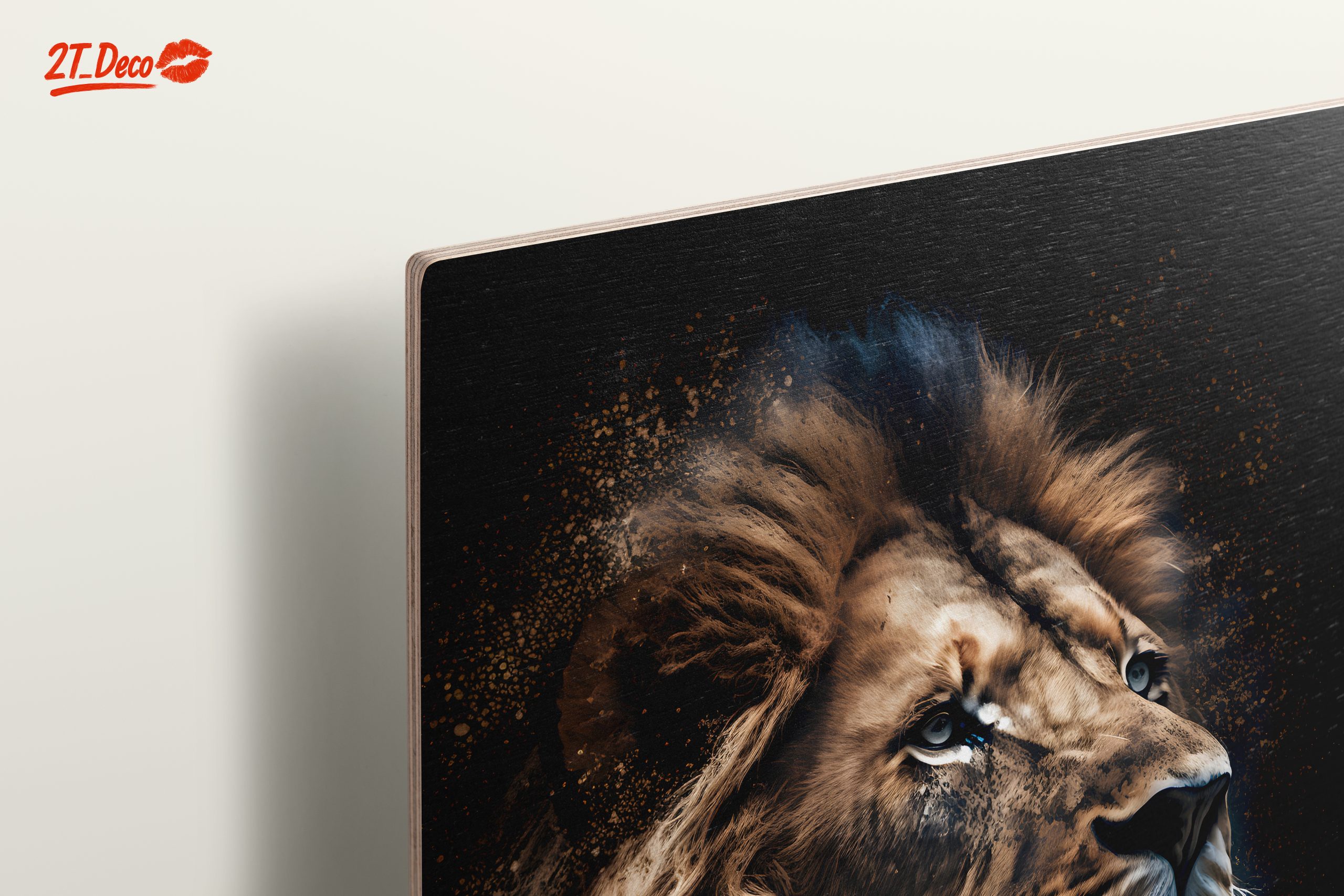 Majestic Lion Portrait Wall Art 11 - Image 15