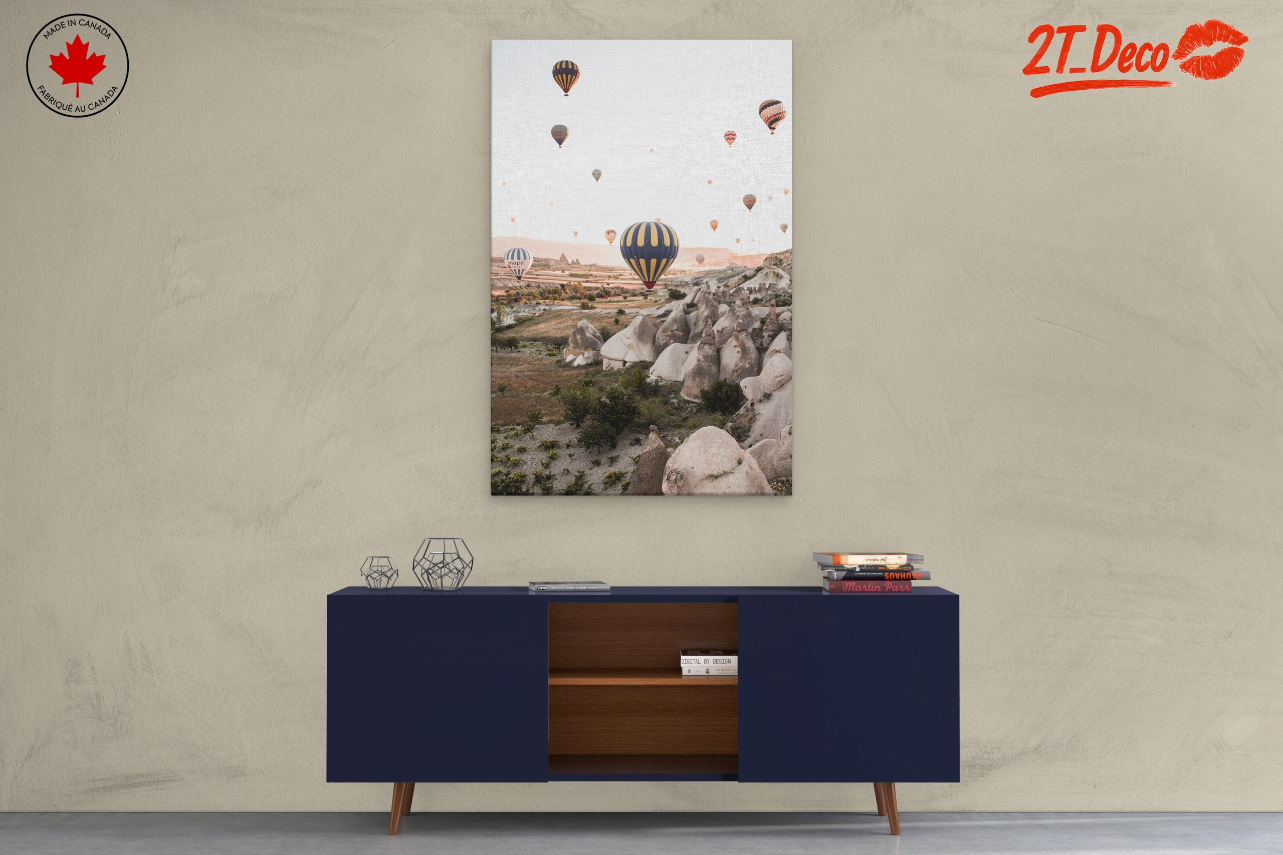 Hot Air Balloons Over Stunning Landscapes - Image 3