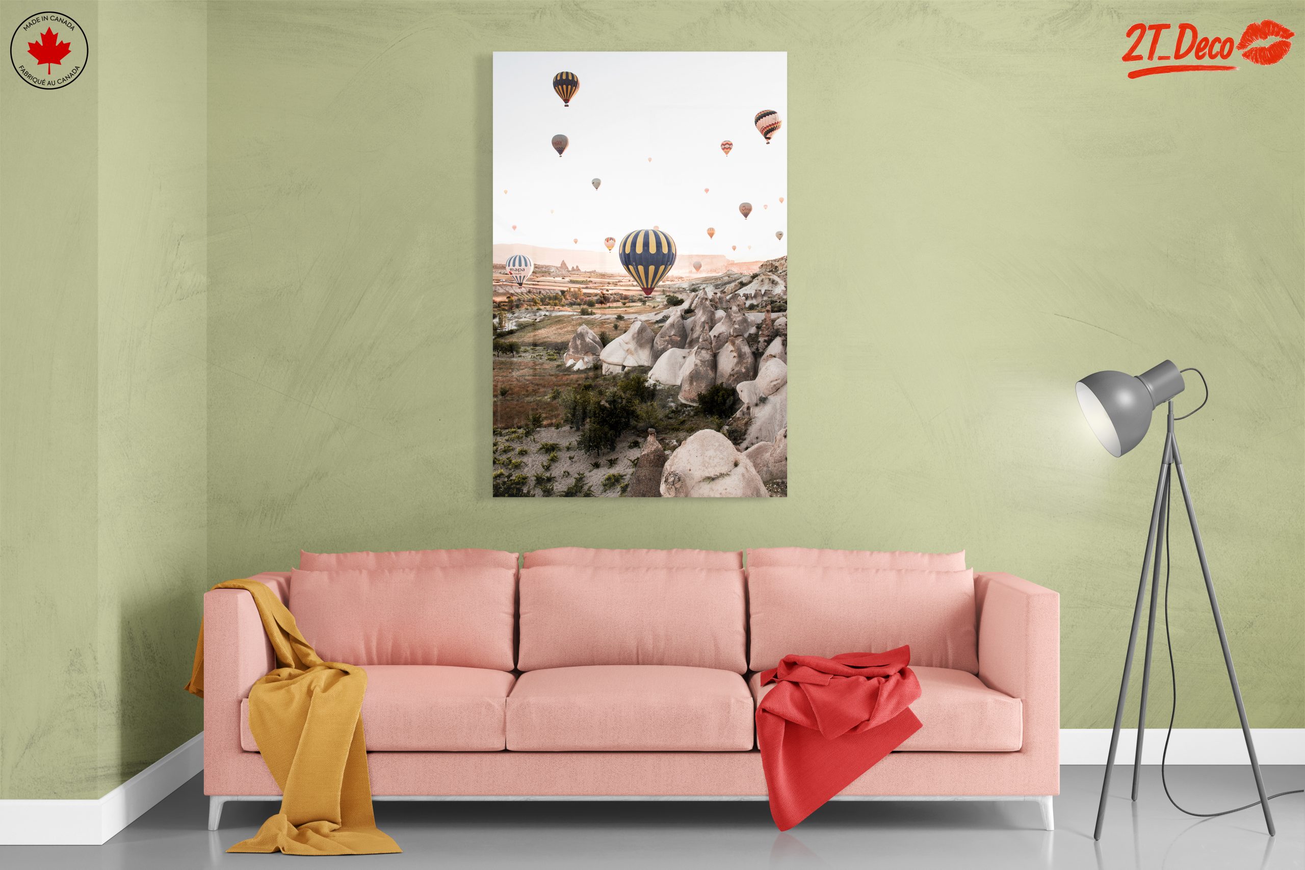 Hot Air Balloons Over Stunning Landscapes - Image 7