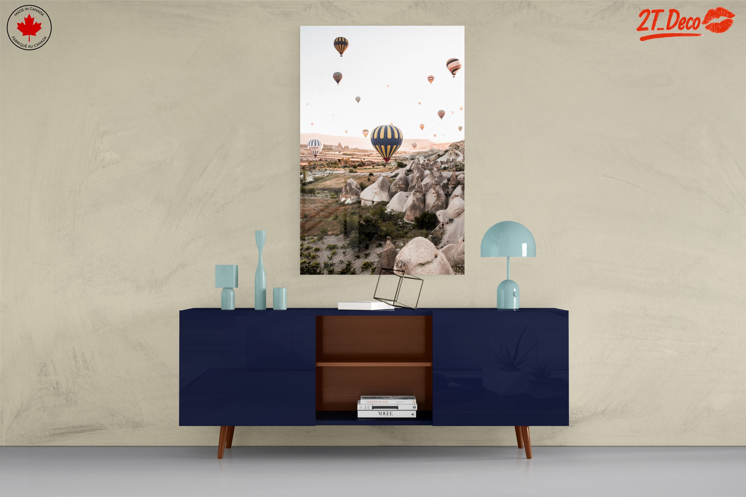 Hot Air Balloons Over Stunning Landscapes - Image 8