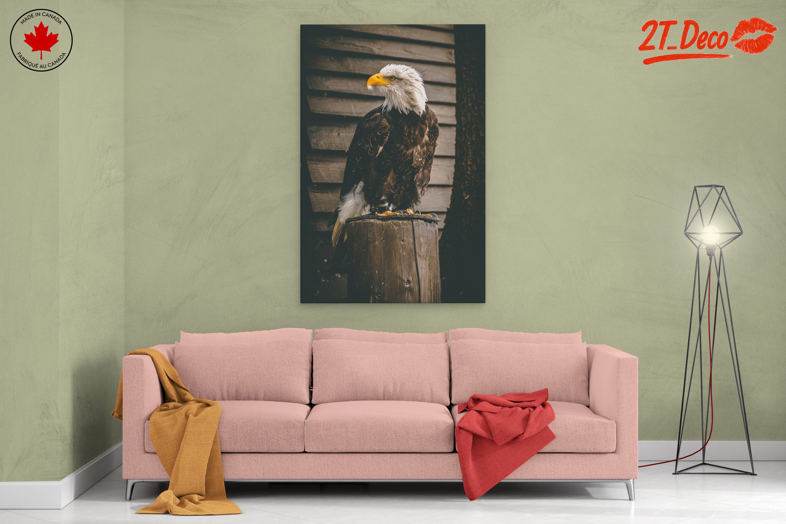 Majestic Eagle Wall Art - Image 2