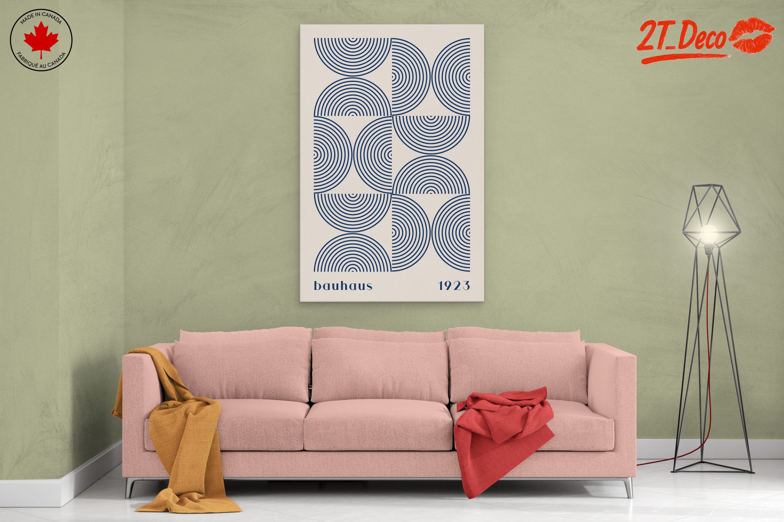Geometric Bauhaus with Circles - Image 2