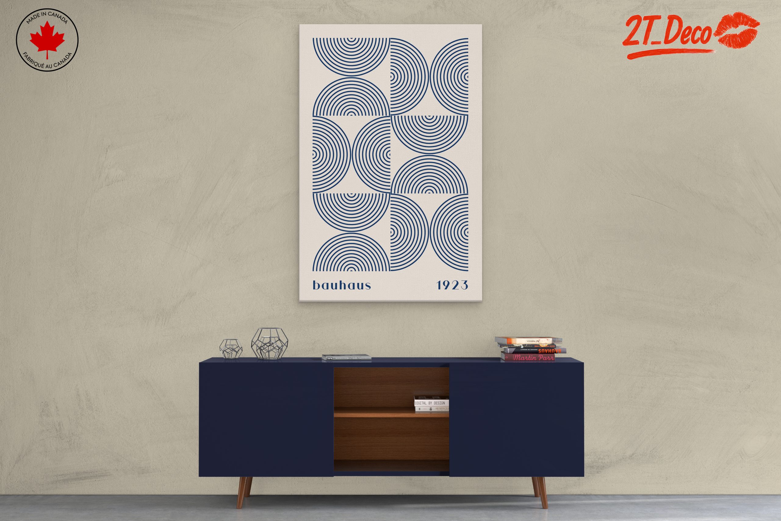 Geometric Bauhaus with Circles - Image 3