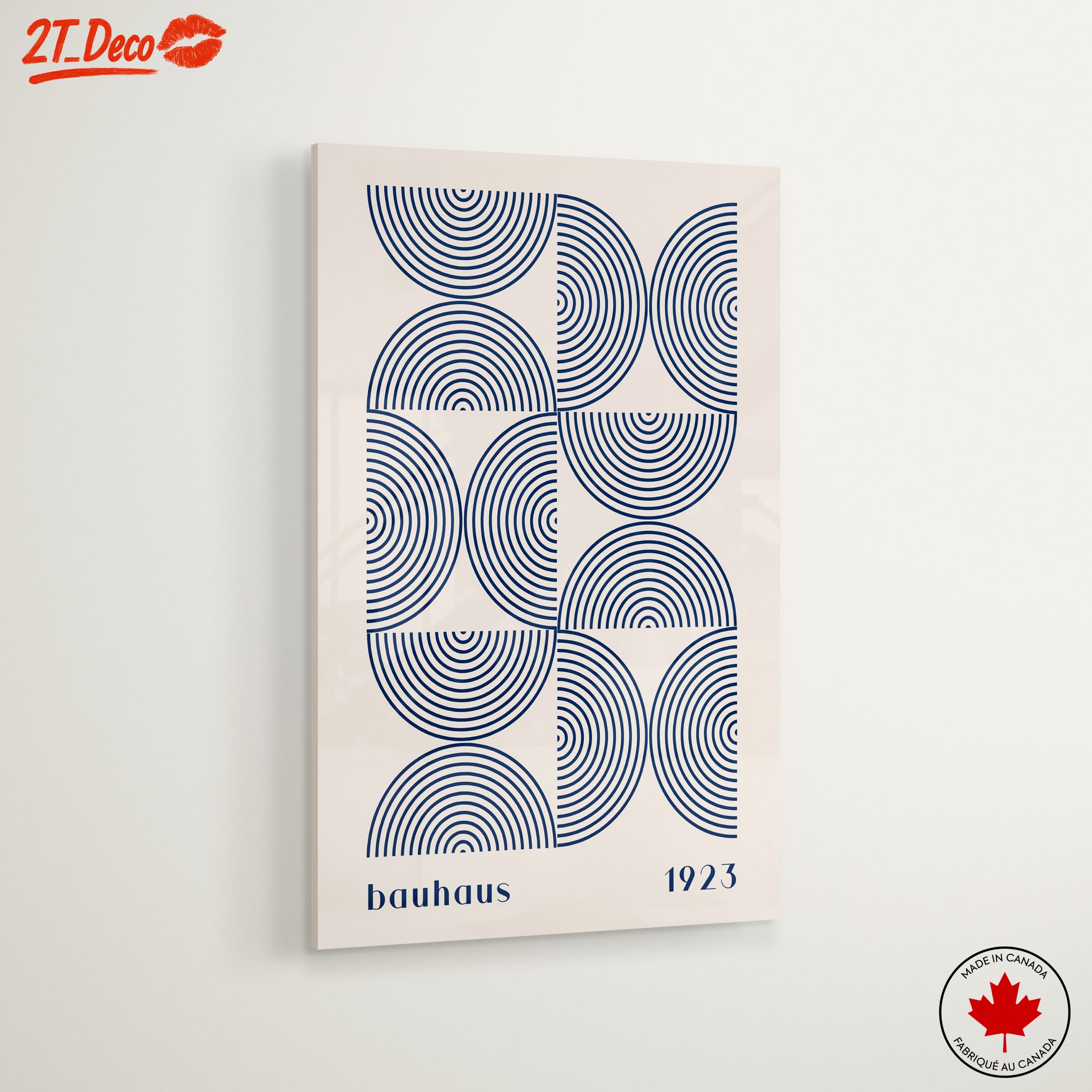 Geometric Bauhaus with Circles - Image 6