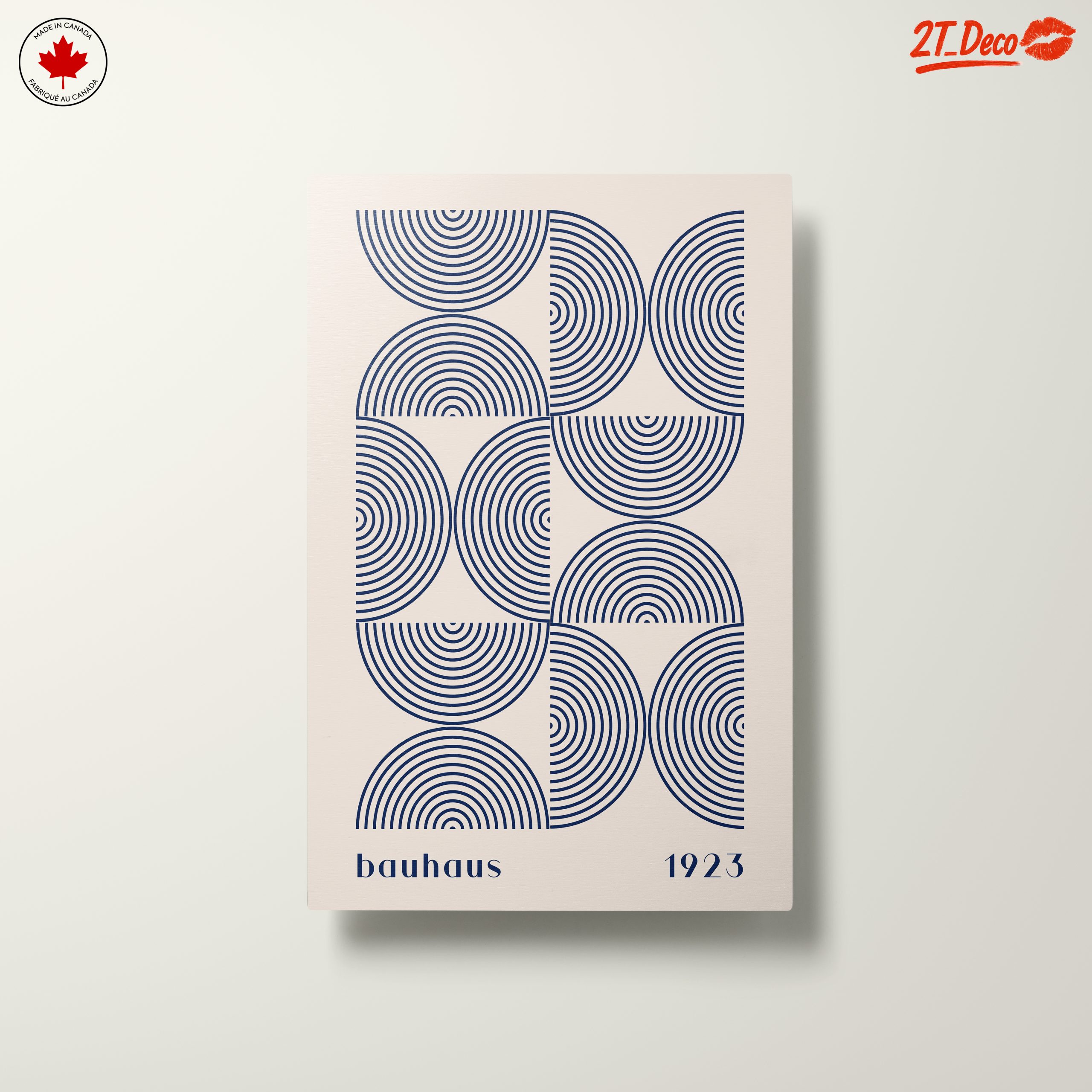 Geometric Bauhaus with Circles - Image 10