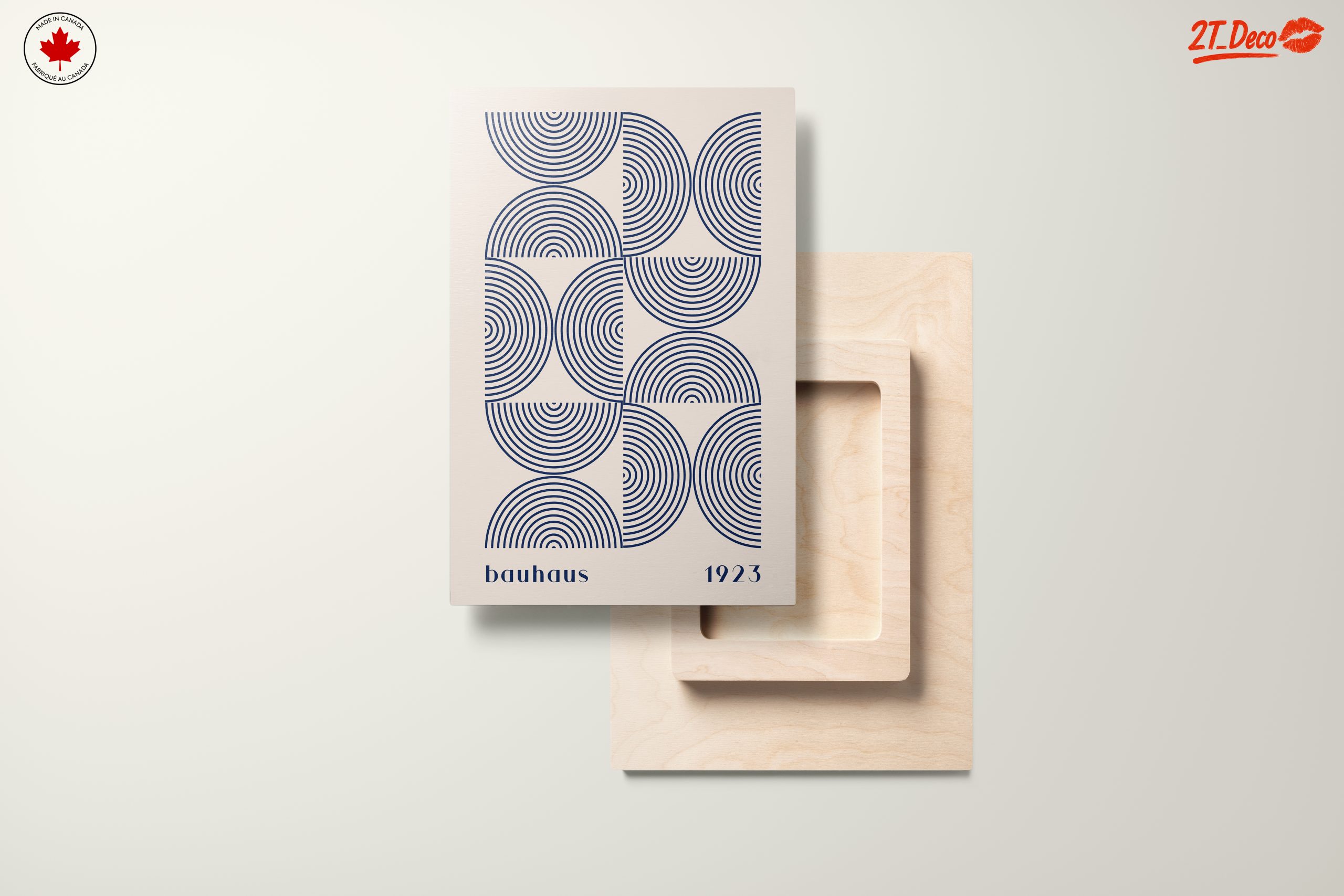 Geometric Bauhaus with Circles - Image 11