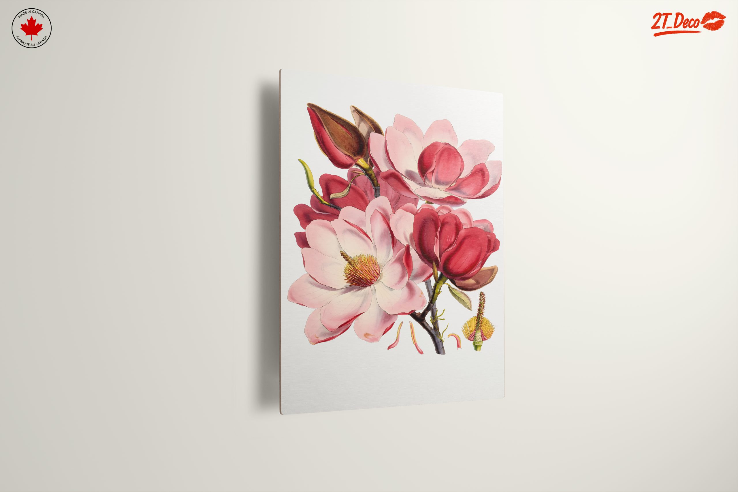 Beautiful Floral Artwork of Magnolias - Image 13