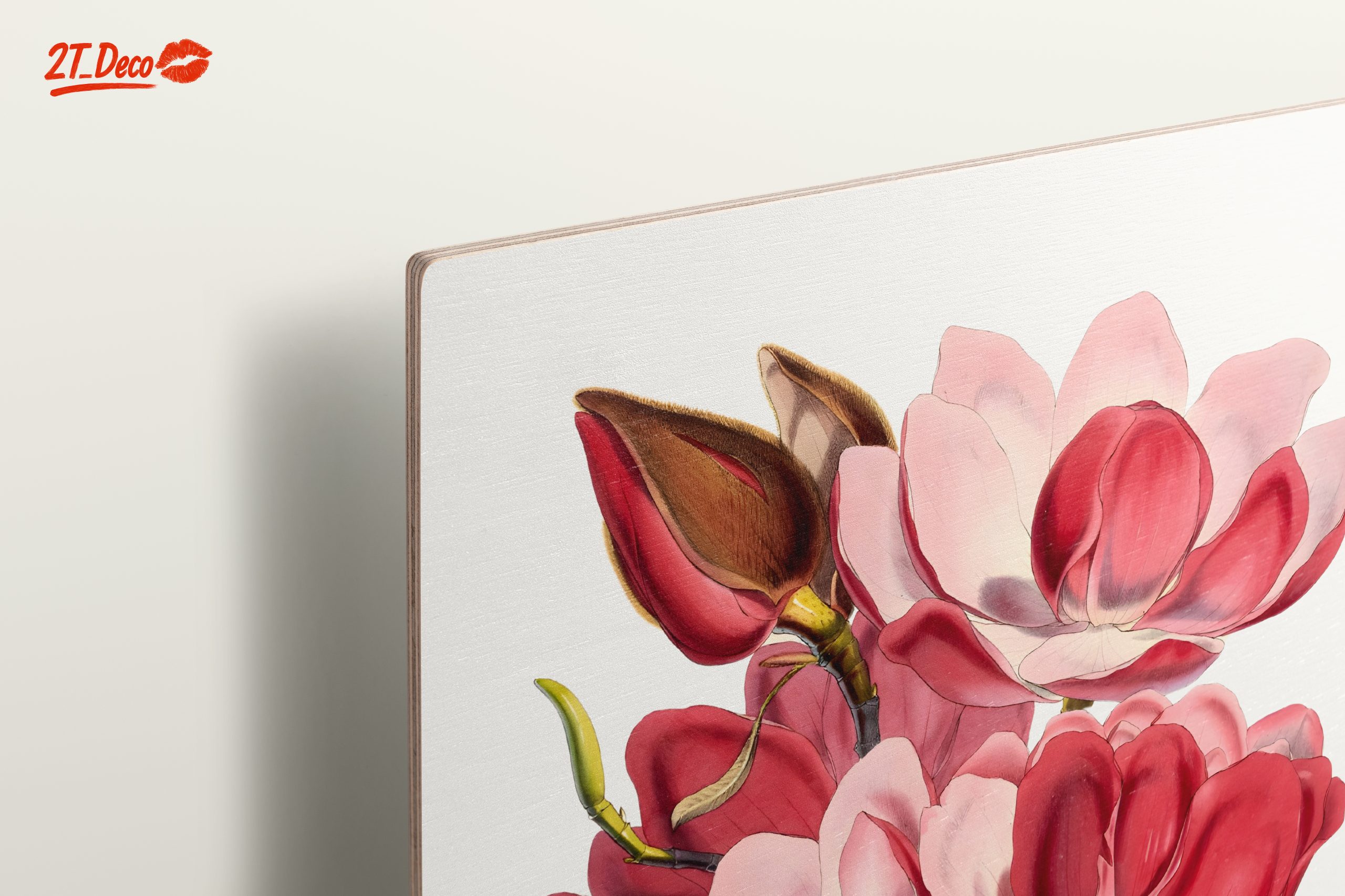 Beautiful Floral Artwork of Magnolias - Image 15