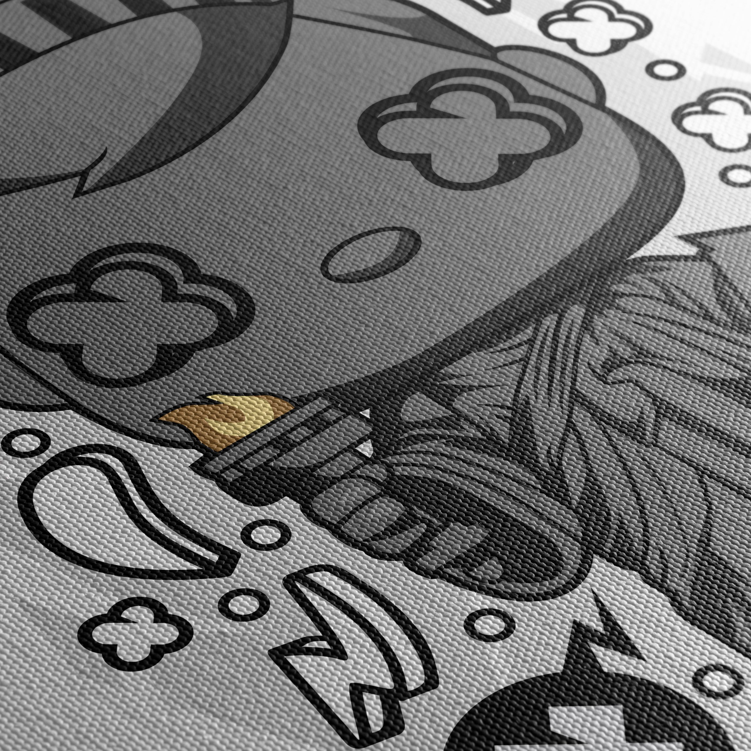 Stylized Animated Statue of Liberty Art - Image 5