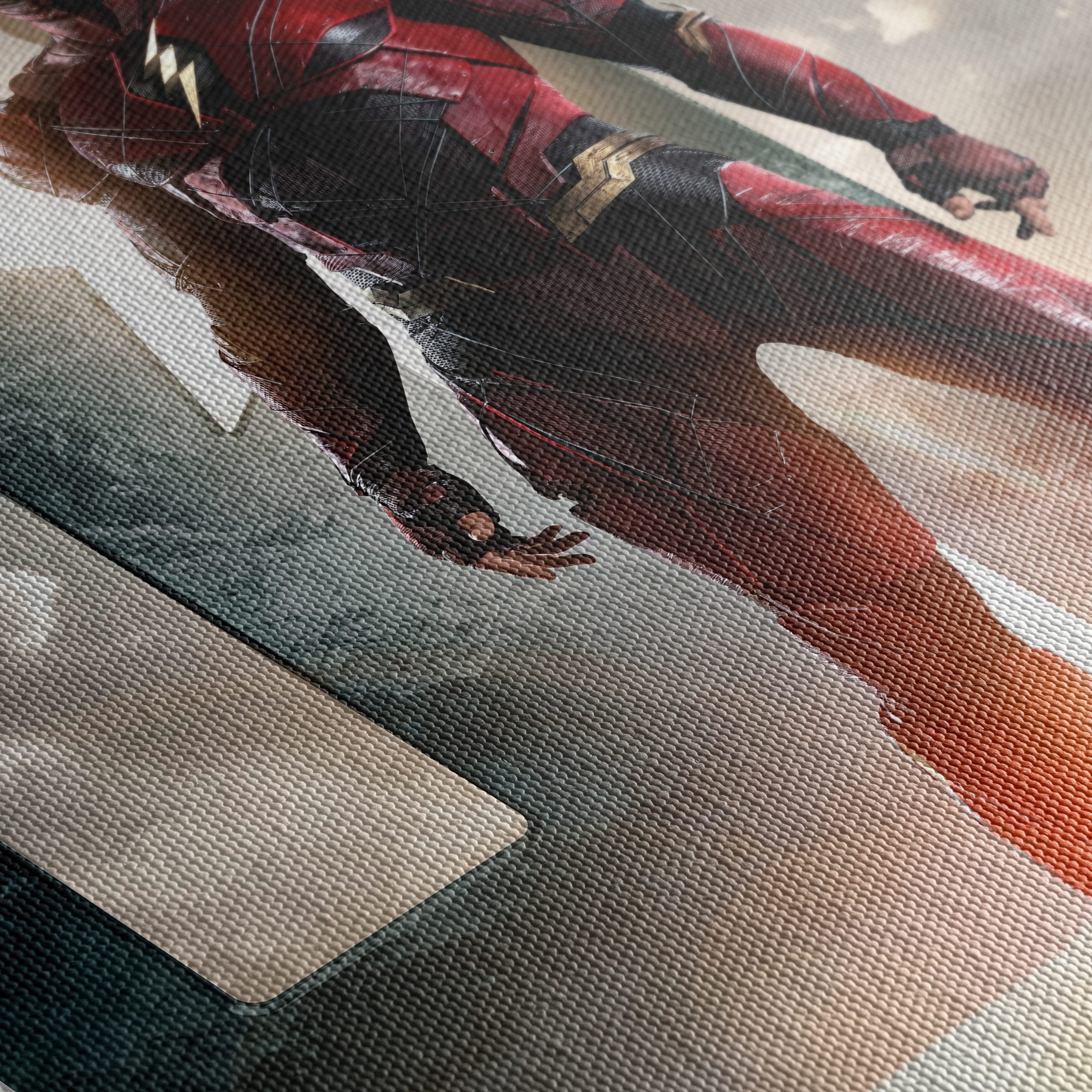 Dynamic Flash Character Art Featuring Superhero - Image 5