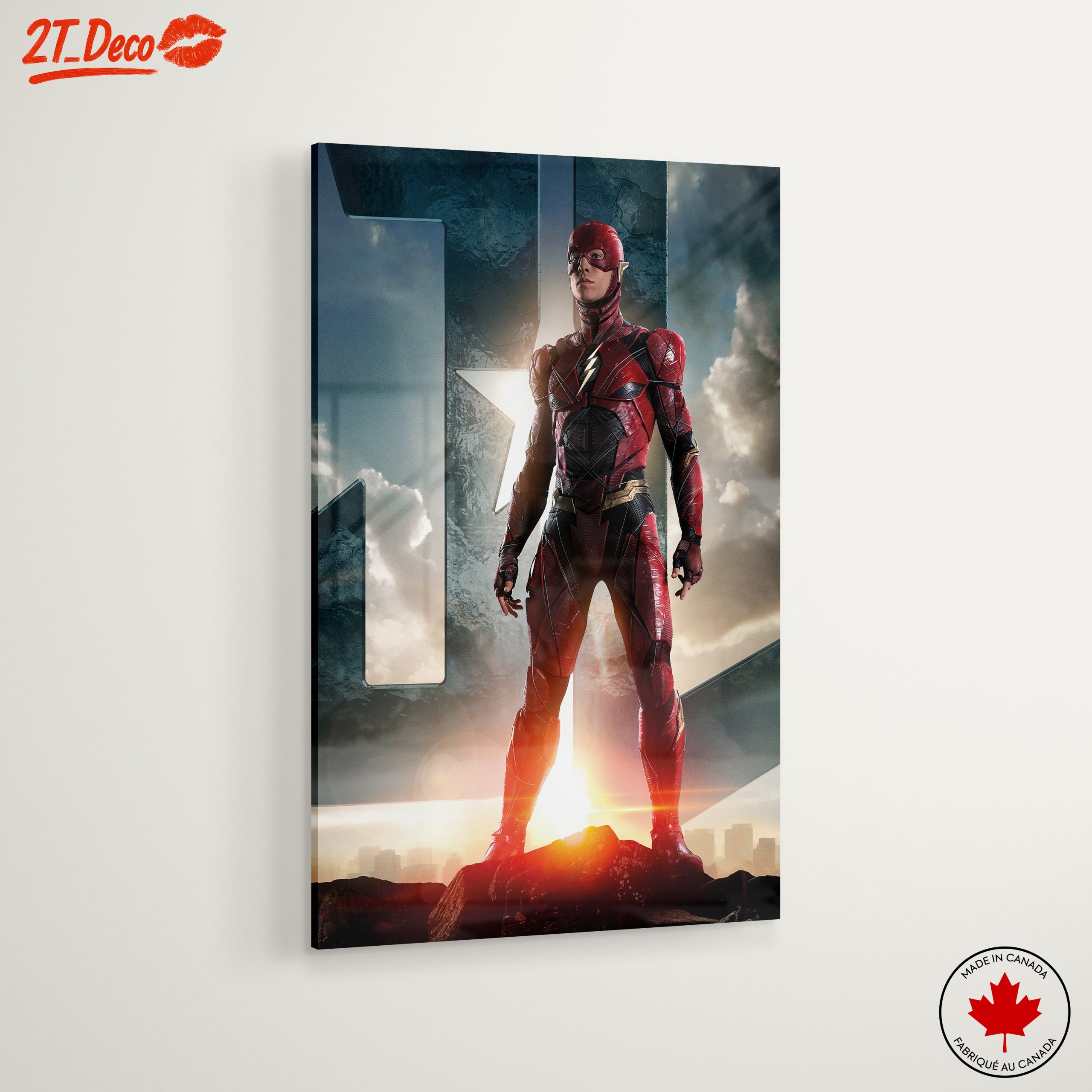 Dynamic Flash Character Art Featuring Superhero - Image 6