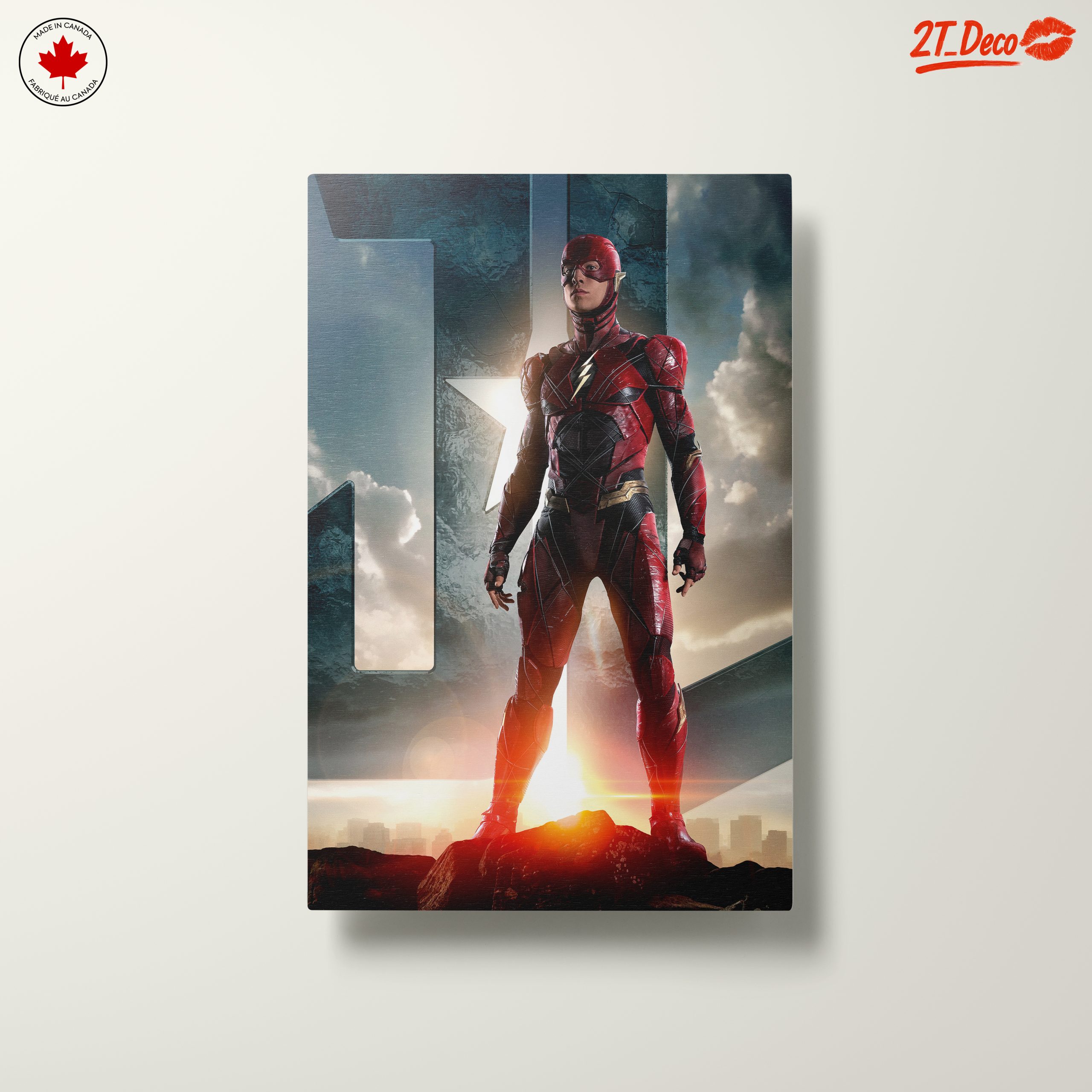 Dynamic Flash Character Art Featuring Superhero - Image 10