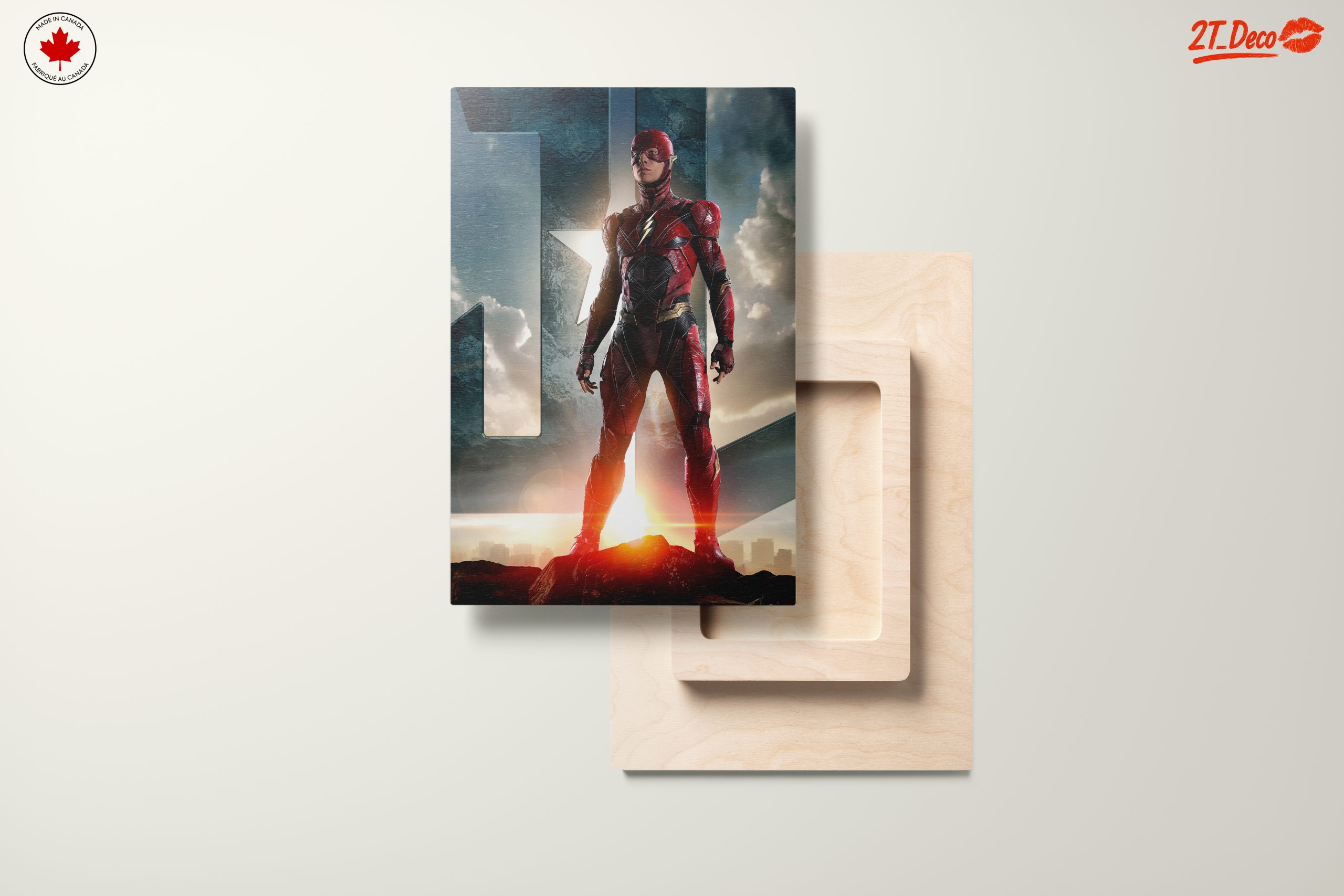 Dynamic Flash Character Art Featuring Superhero - Image 11
