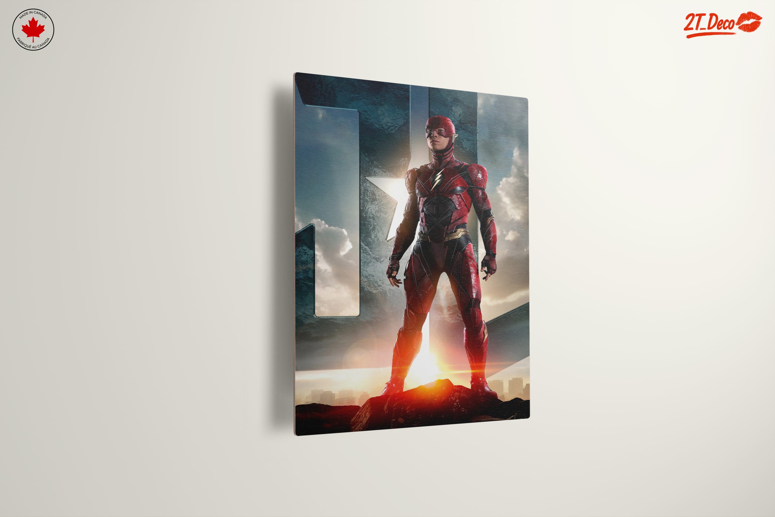 Dynamic Flash Character Art Featuring Superhero - Image 13