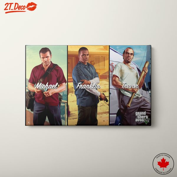 Grand Theft Auto Characters Art
