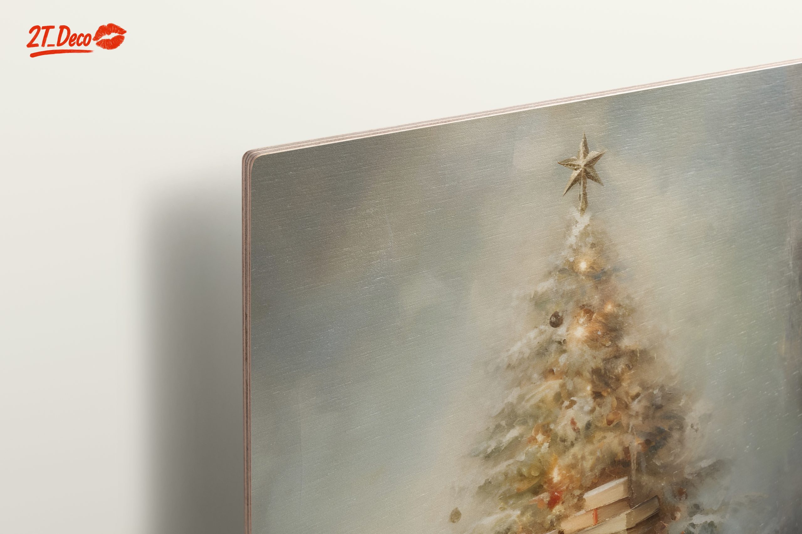Christmas Tree with Books and Lights - Image 15
