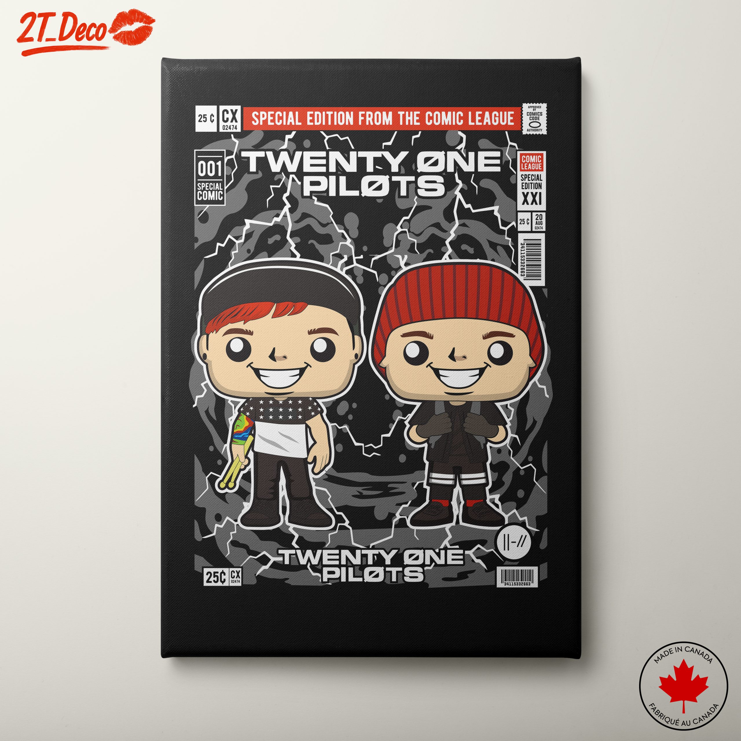 Twenty One Pilots Funko Art