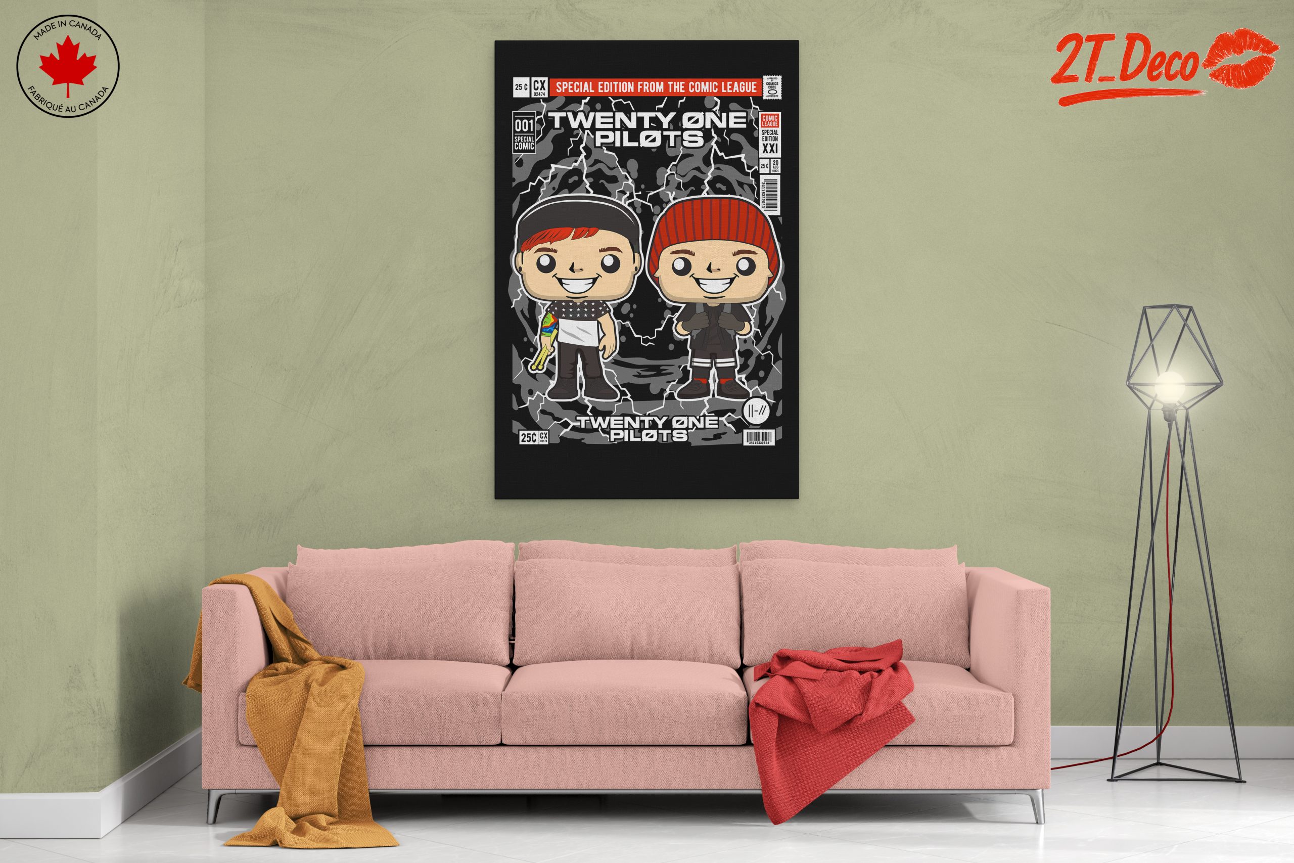 Twenty One Pilots Funko Art - Image 2