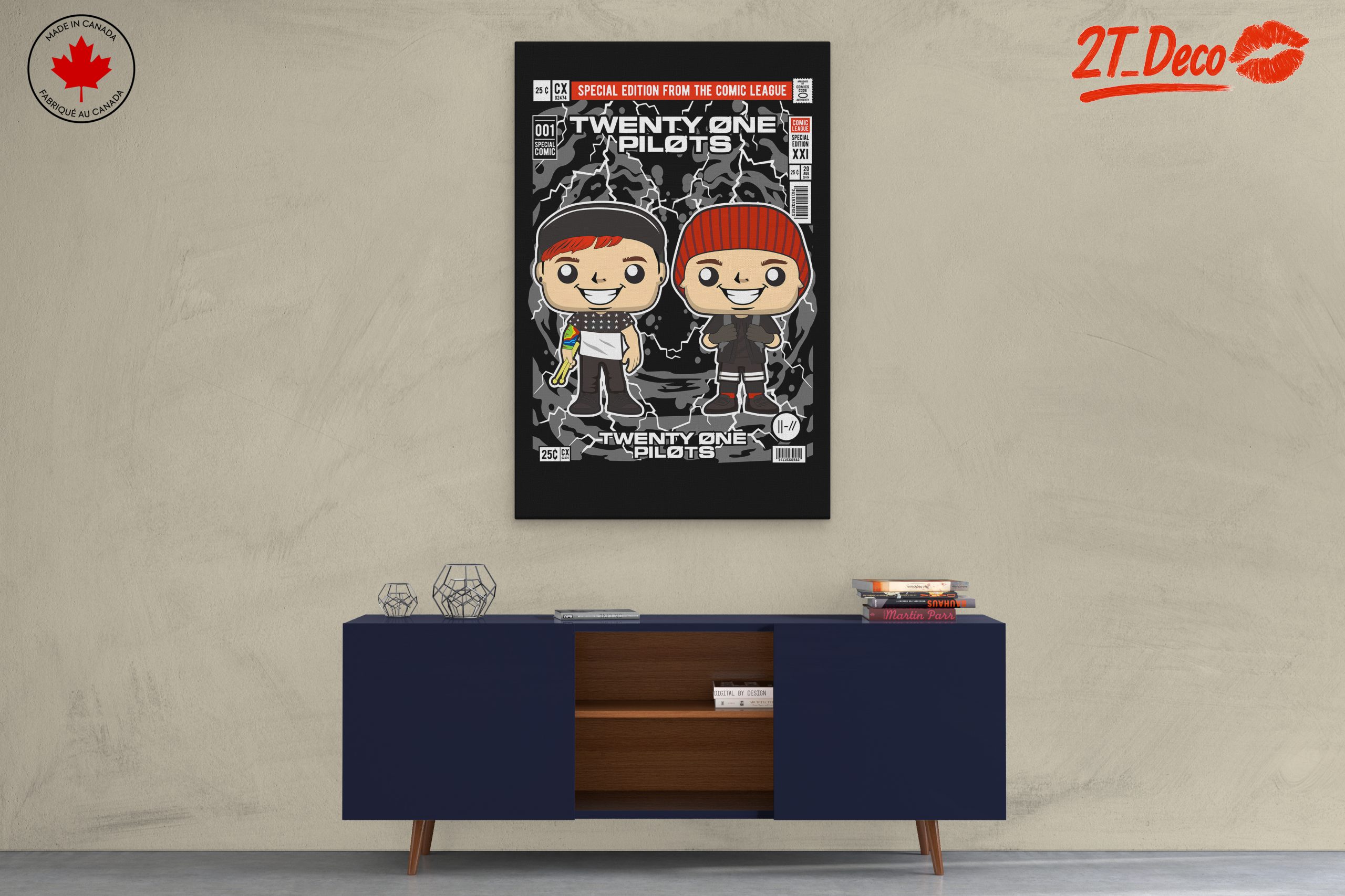 Twenty One Pilots Funko Art - Image 3