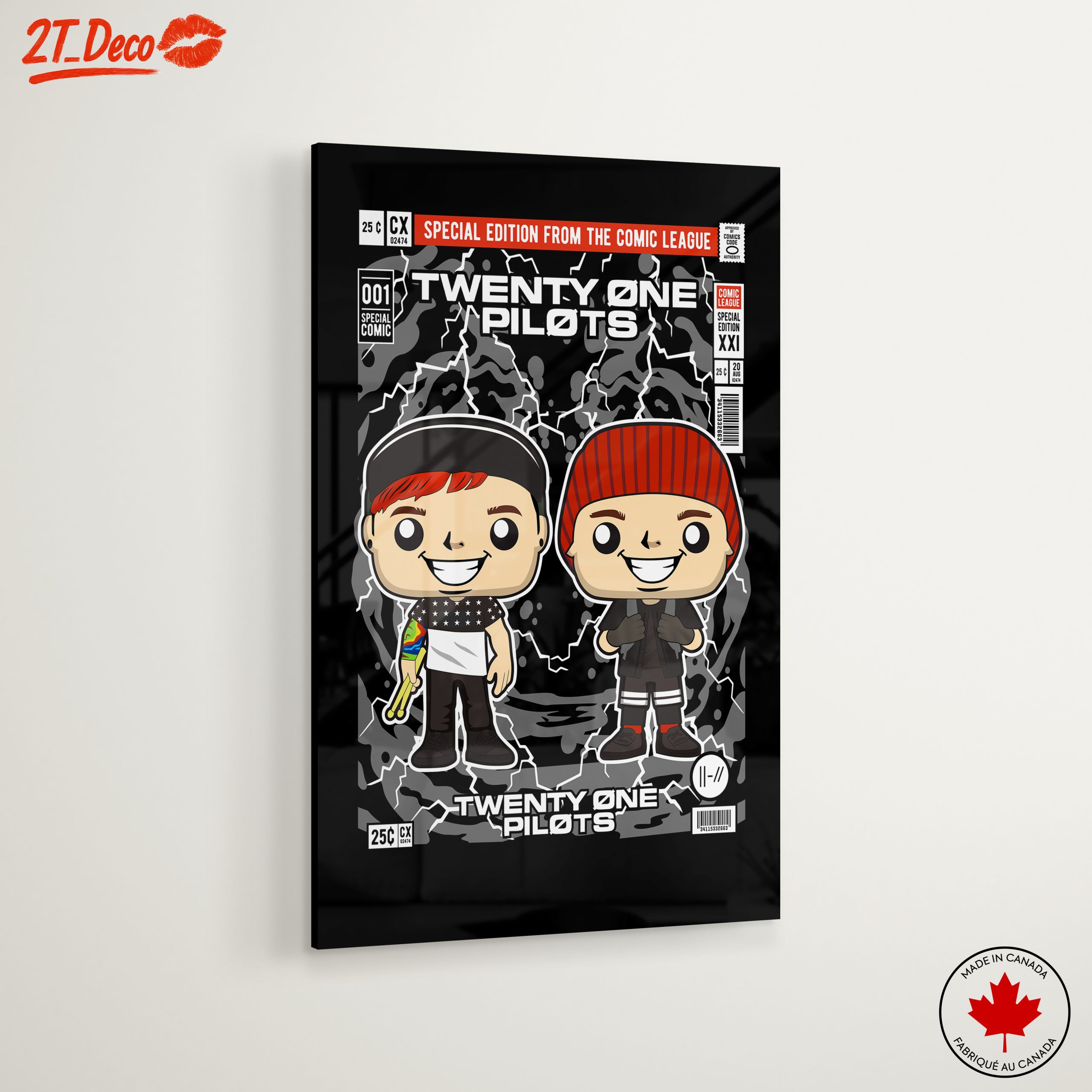 Twenty One Pilots Funko Art - Image 6