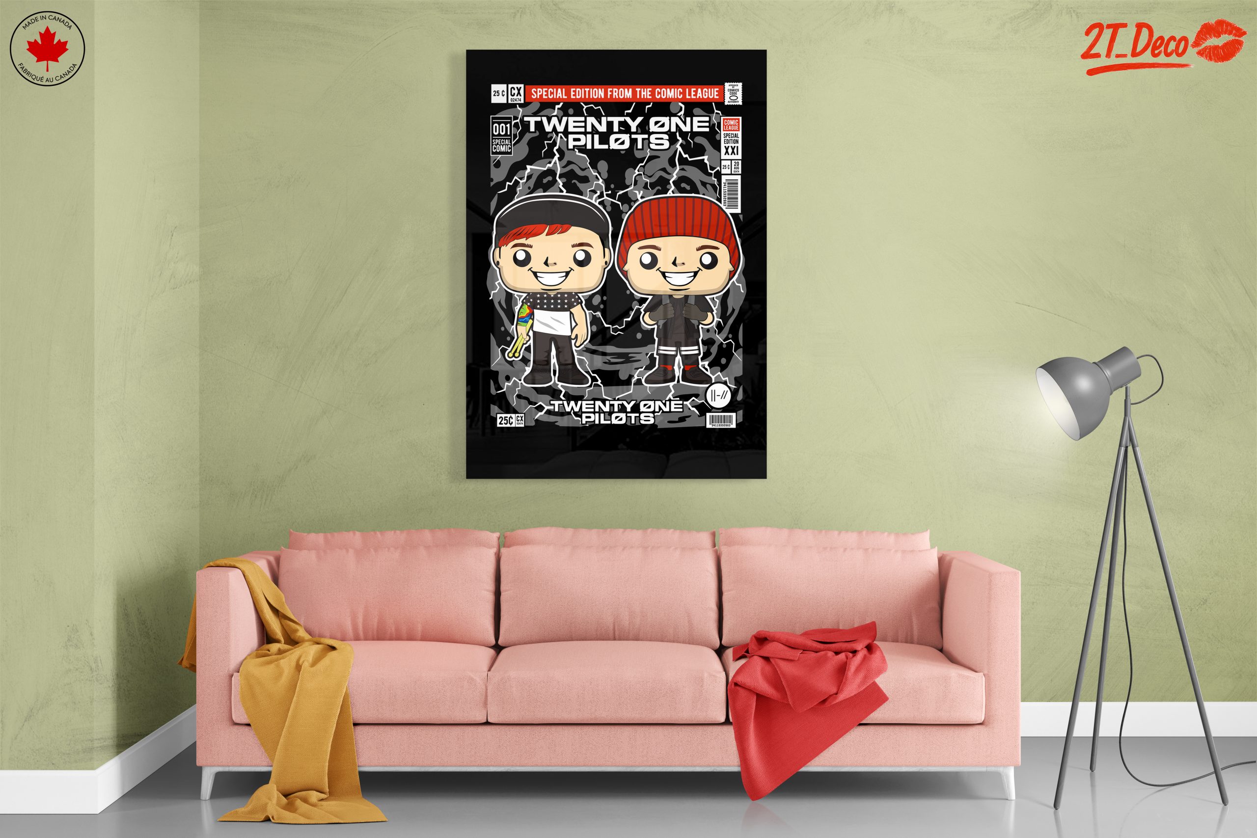 Twenty One Pilots Funko Art - Image 7