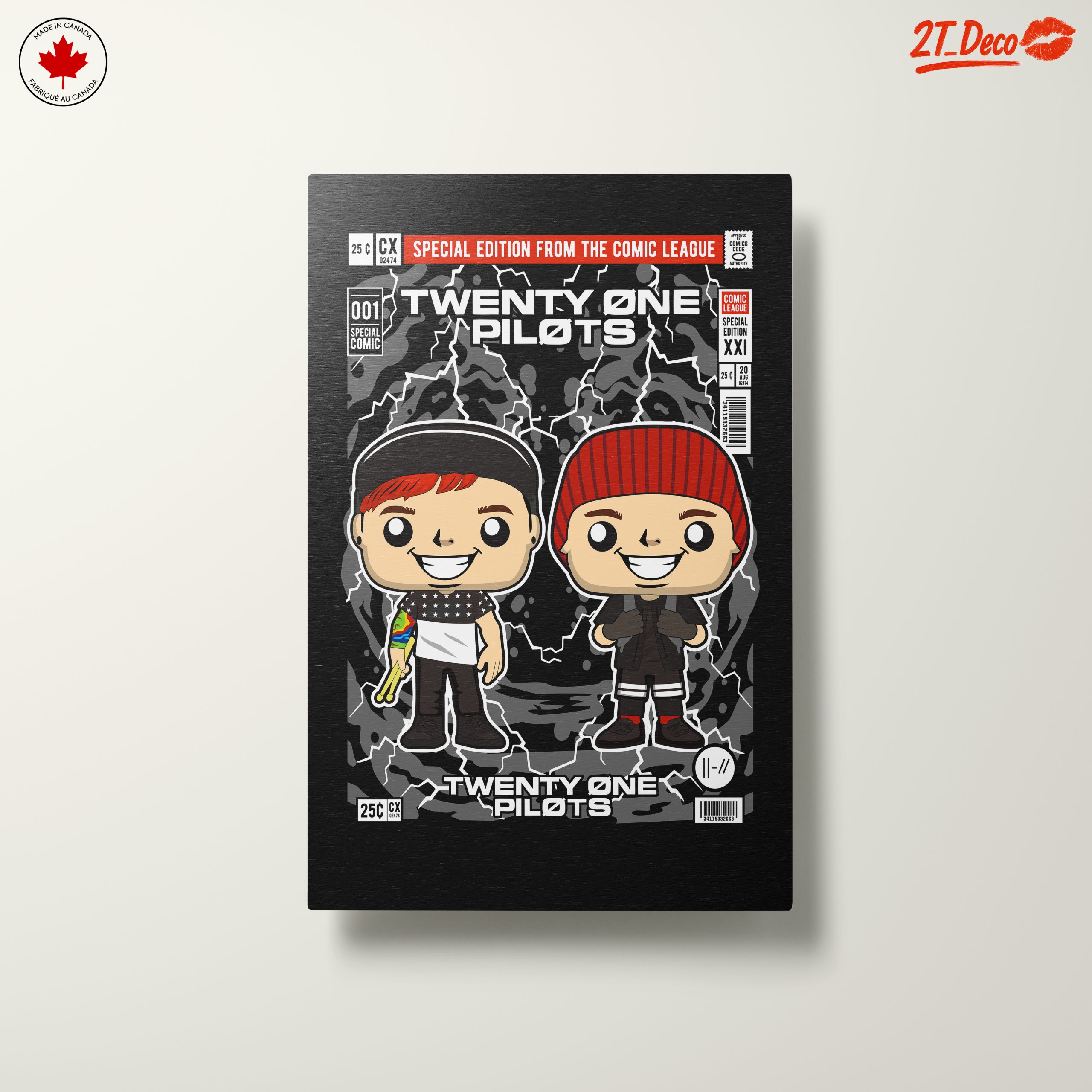 Twenty One Pilots Funko Art - Image 10