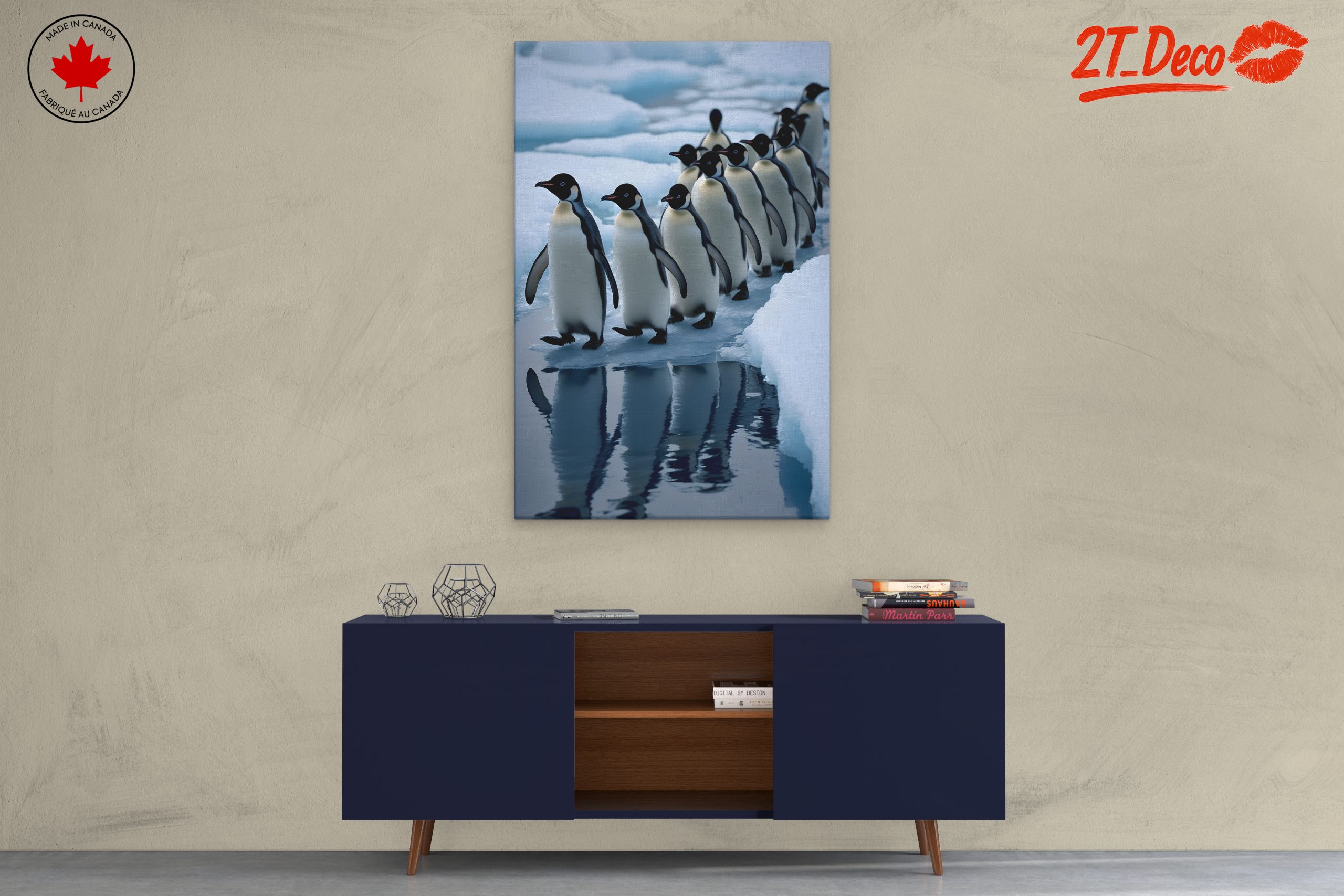 Artistic of Penguins Walking - Image 3
