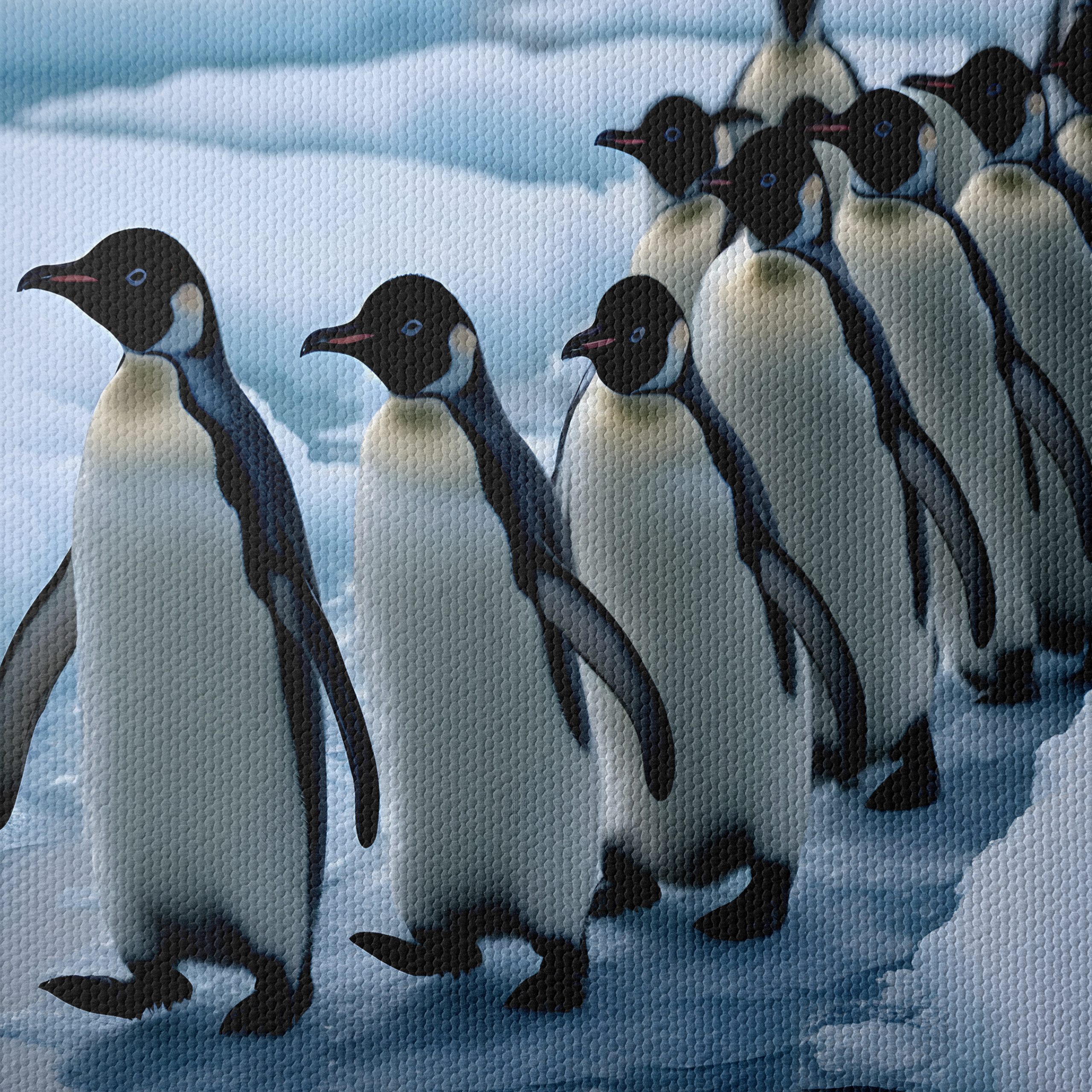 Artistic of Penguins Walking - Image 4