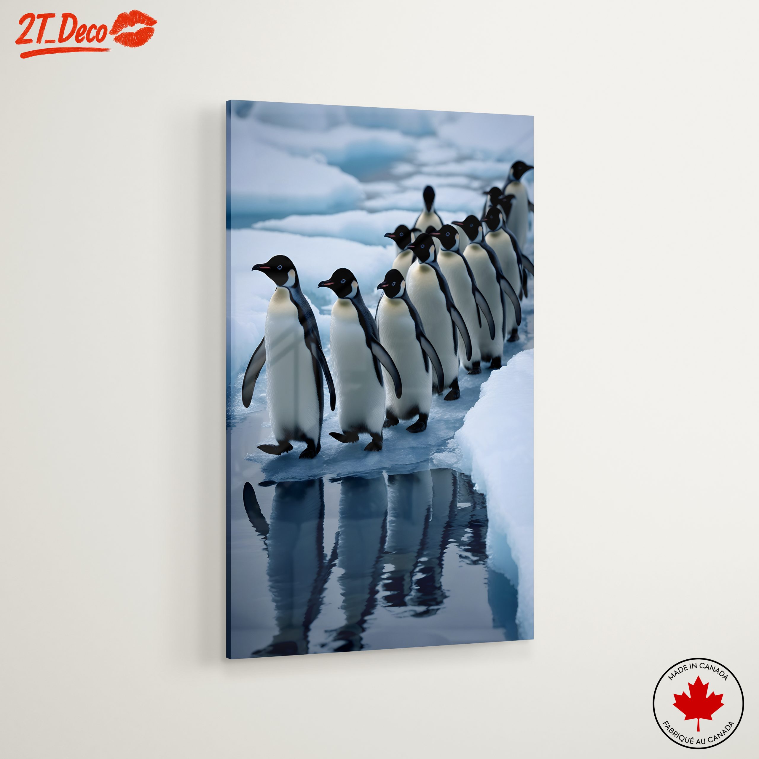 Artistic of Penguins Walking - Image 6