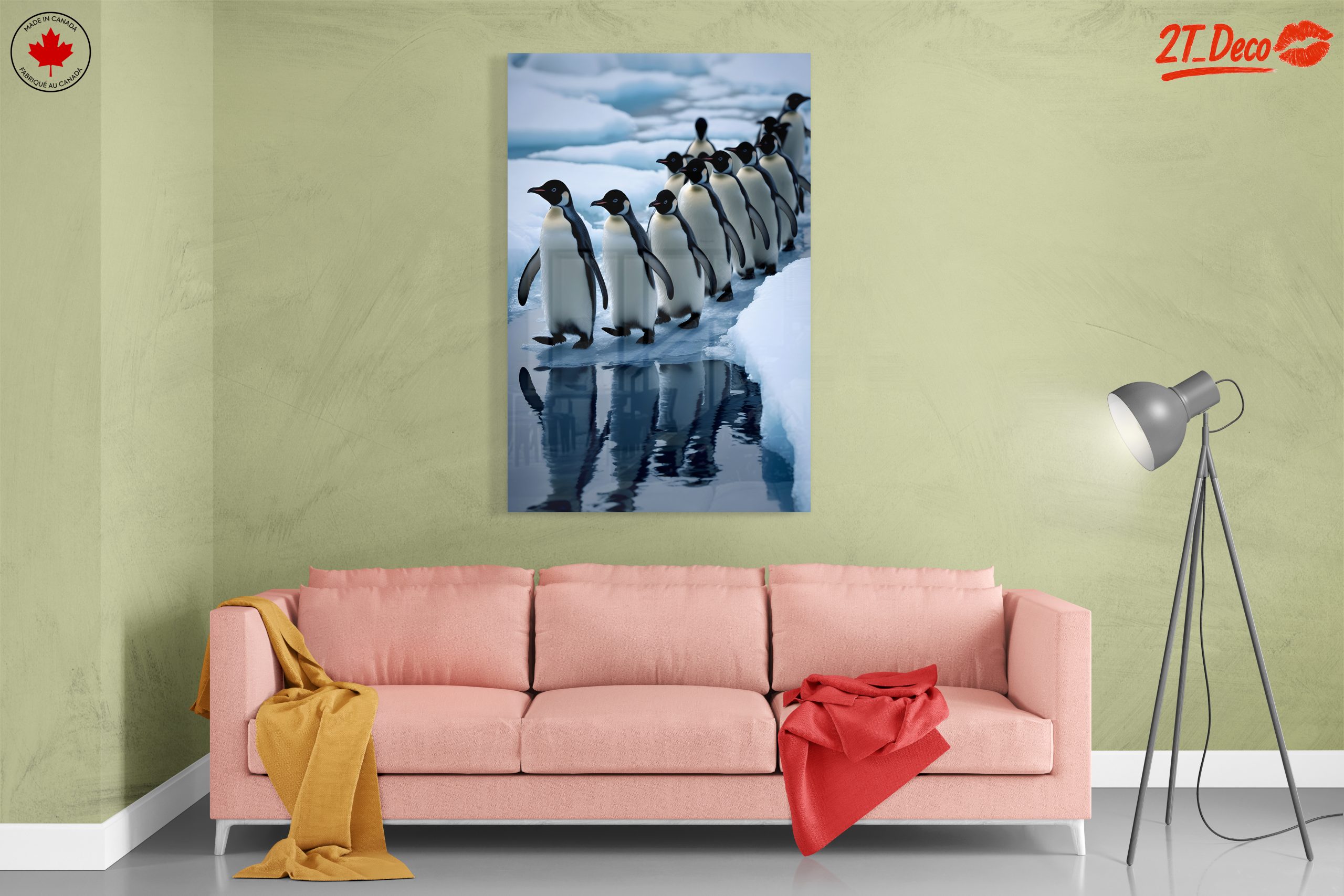 Artistic of Penguins Walking - Image 7