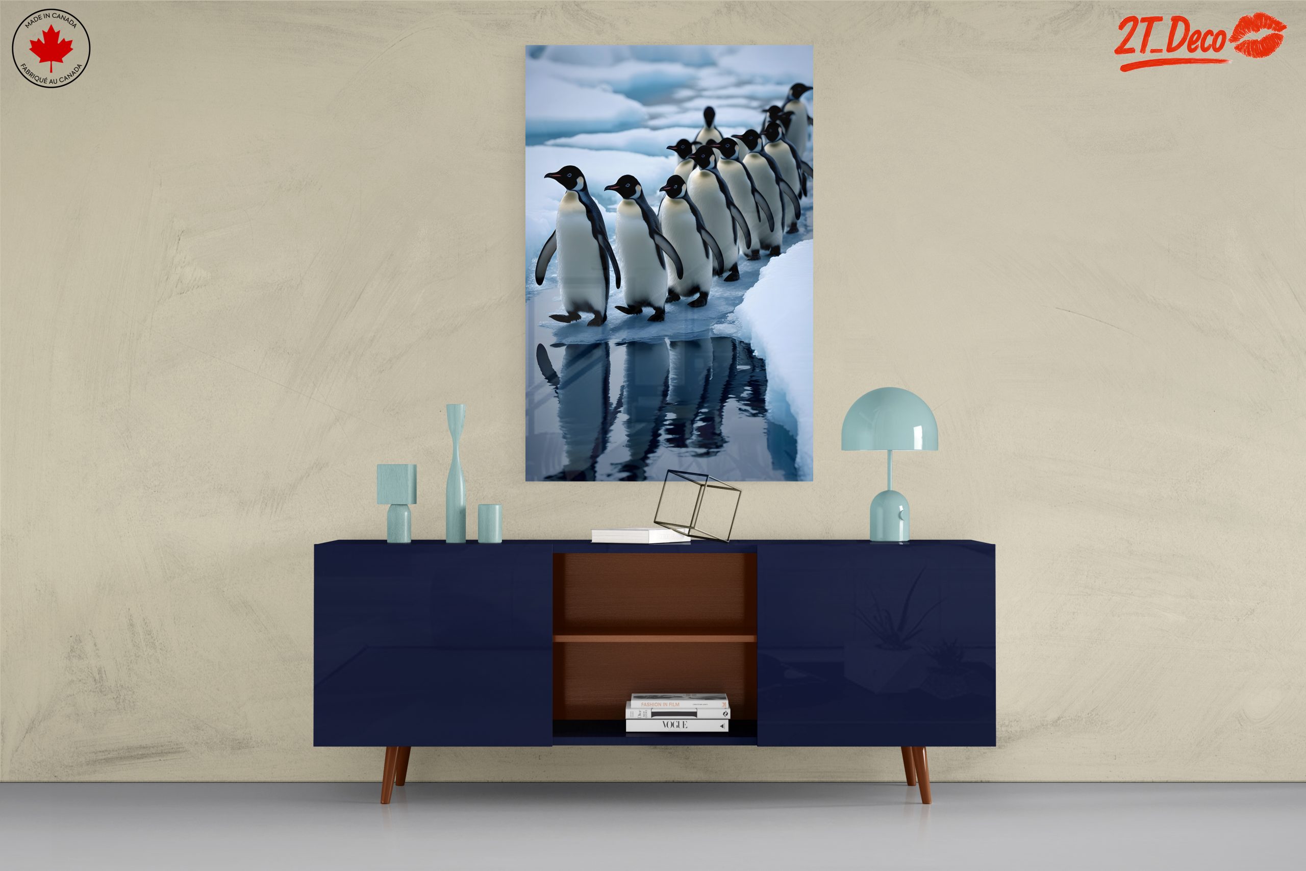 Artistic of Penguins Walking - Image 8