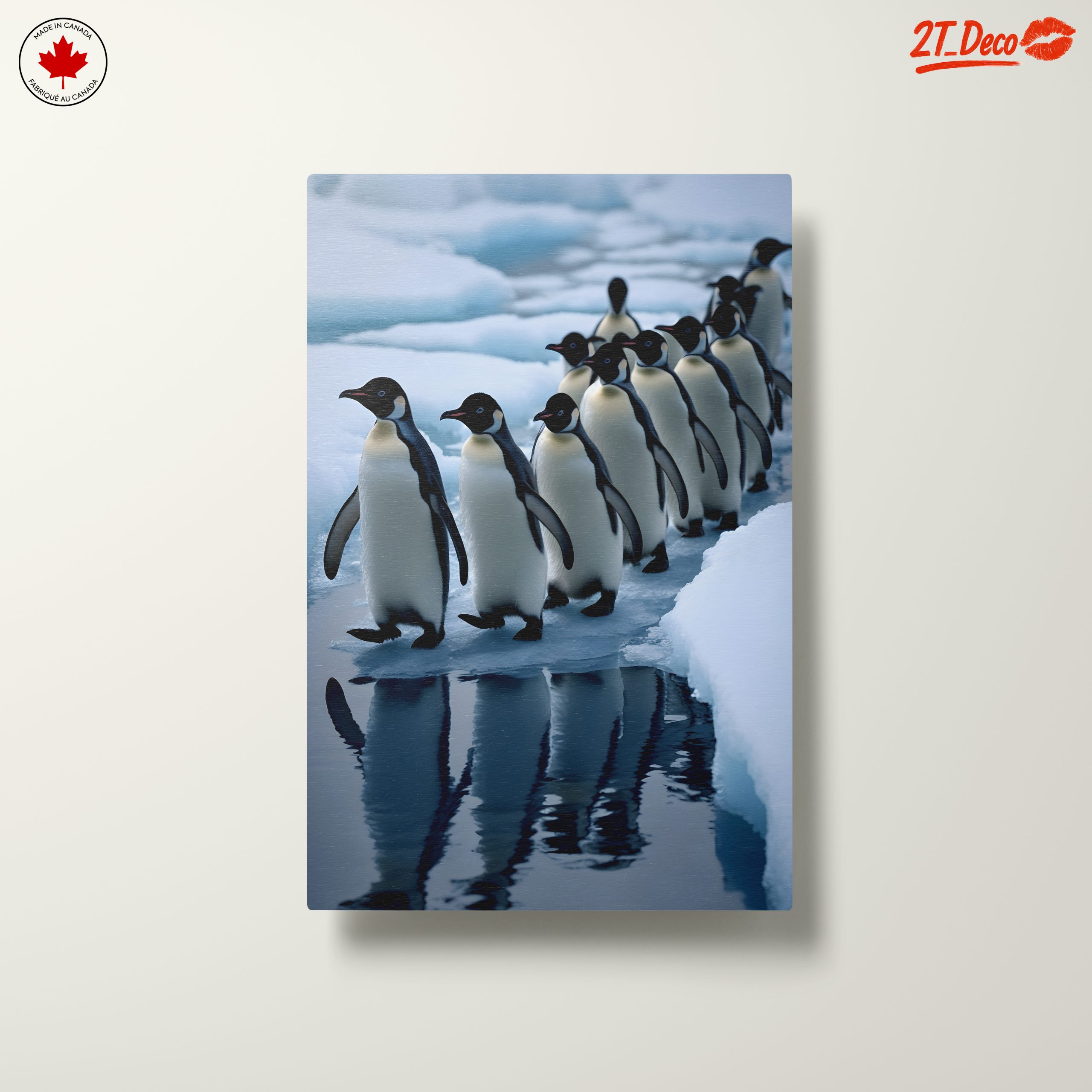 Artistic of Penguins Walking - Image 10