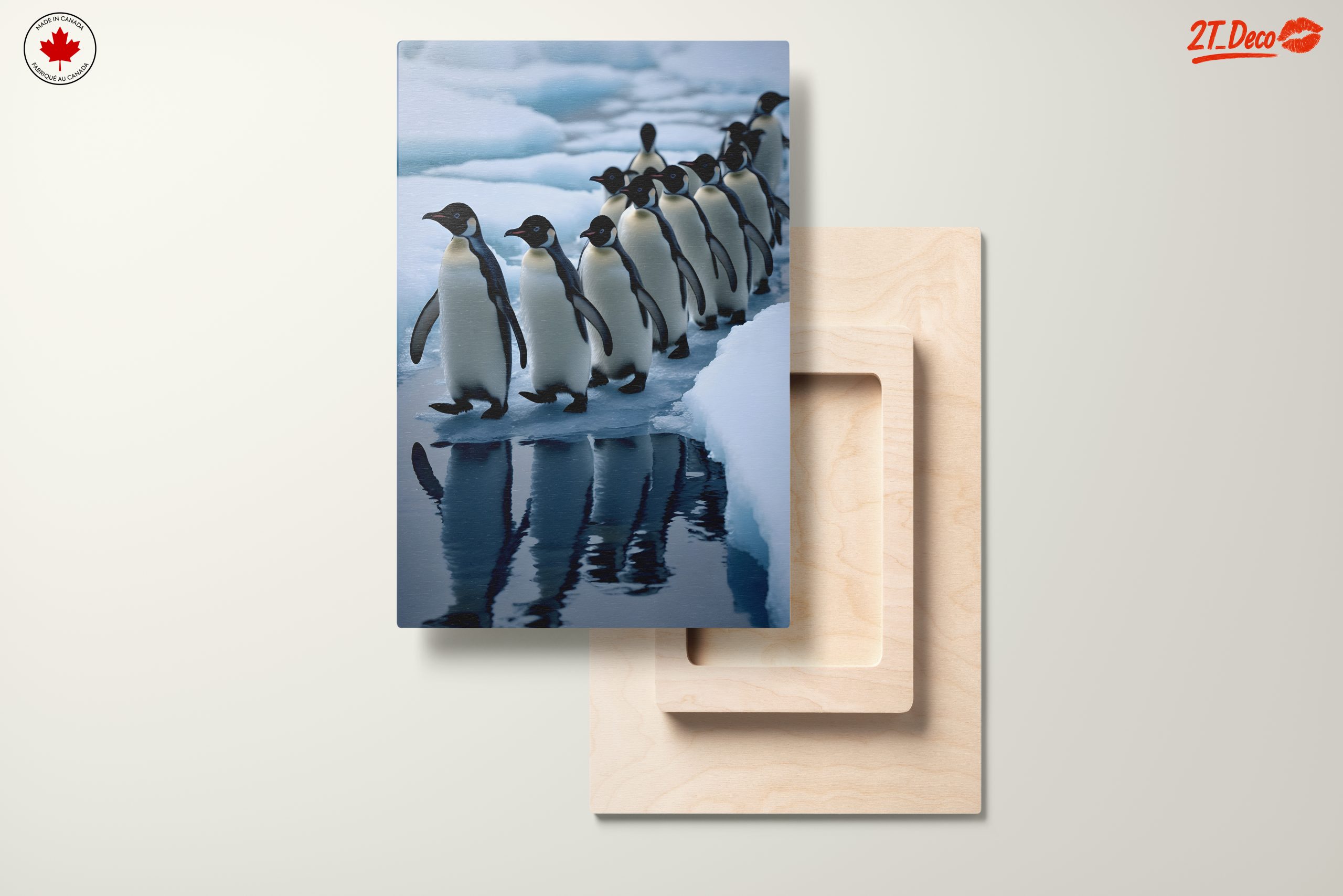 Artistic of Penguins Walking - Image 11