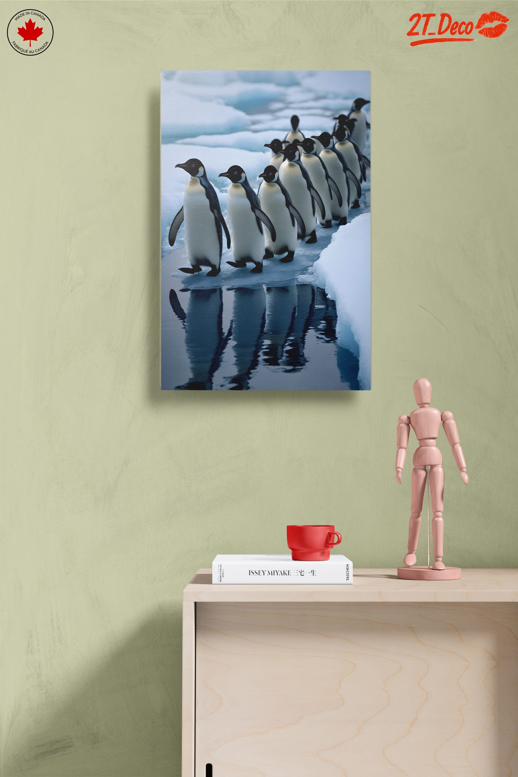 Artistic of Penguins Walking - Image 14